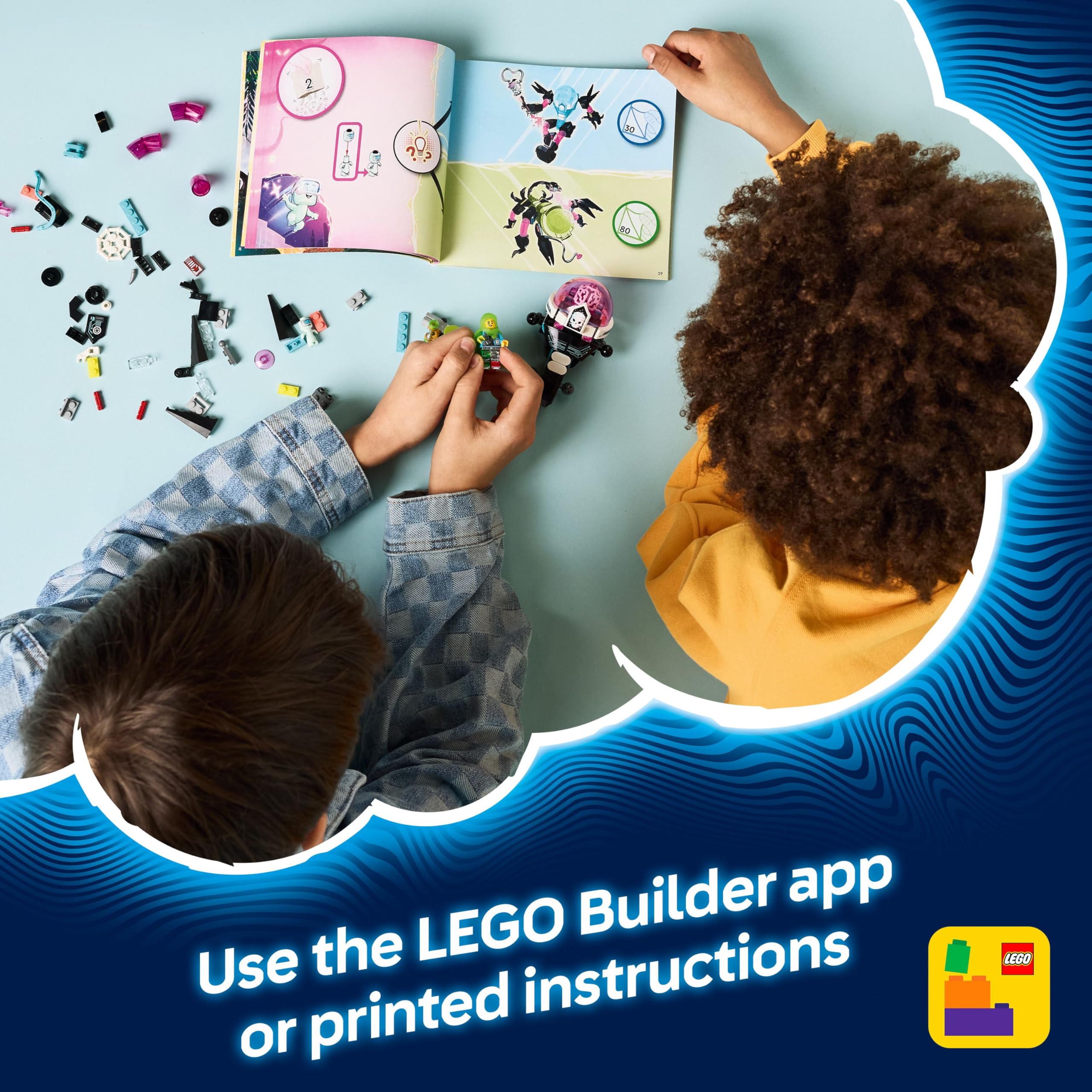 LEGO DREAMZzz 2in1 Mateo vs. Cyber Brain Mech - Modular Robot Toy for 8+ Year Old Boys & Girls - Rebuilds into a Scorpion Figure - incl. a Minifigure and a Dreamling - Creative Gift Idea 71495 8