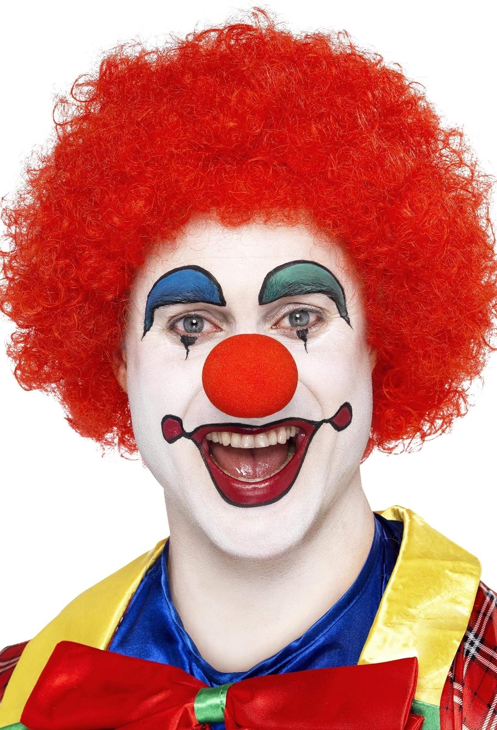 Smiffys Crazy Clown Wig, Red, One Size 3
