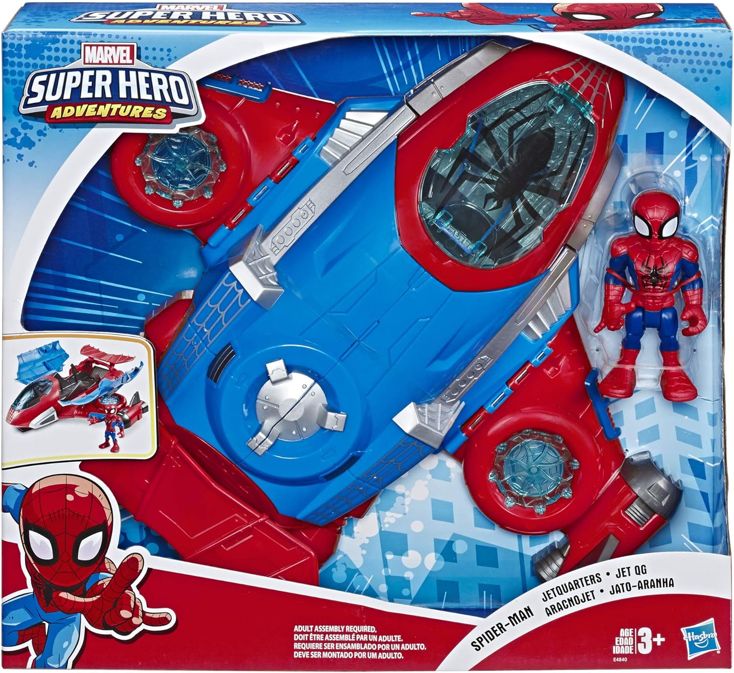 Playskool Heroes Marvel Super Hero Adventures Spider-Man Actionfigur – ab 3 Jahren