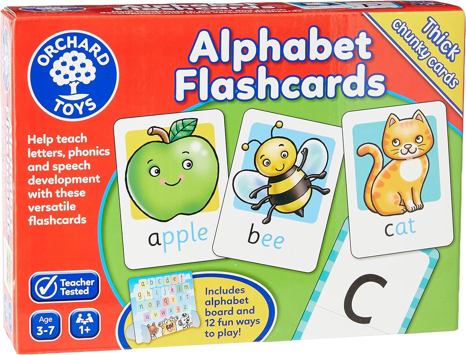 Orchard Toys Alphabet Flashcards - Educational Learning for Ages 3-7