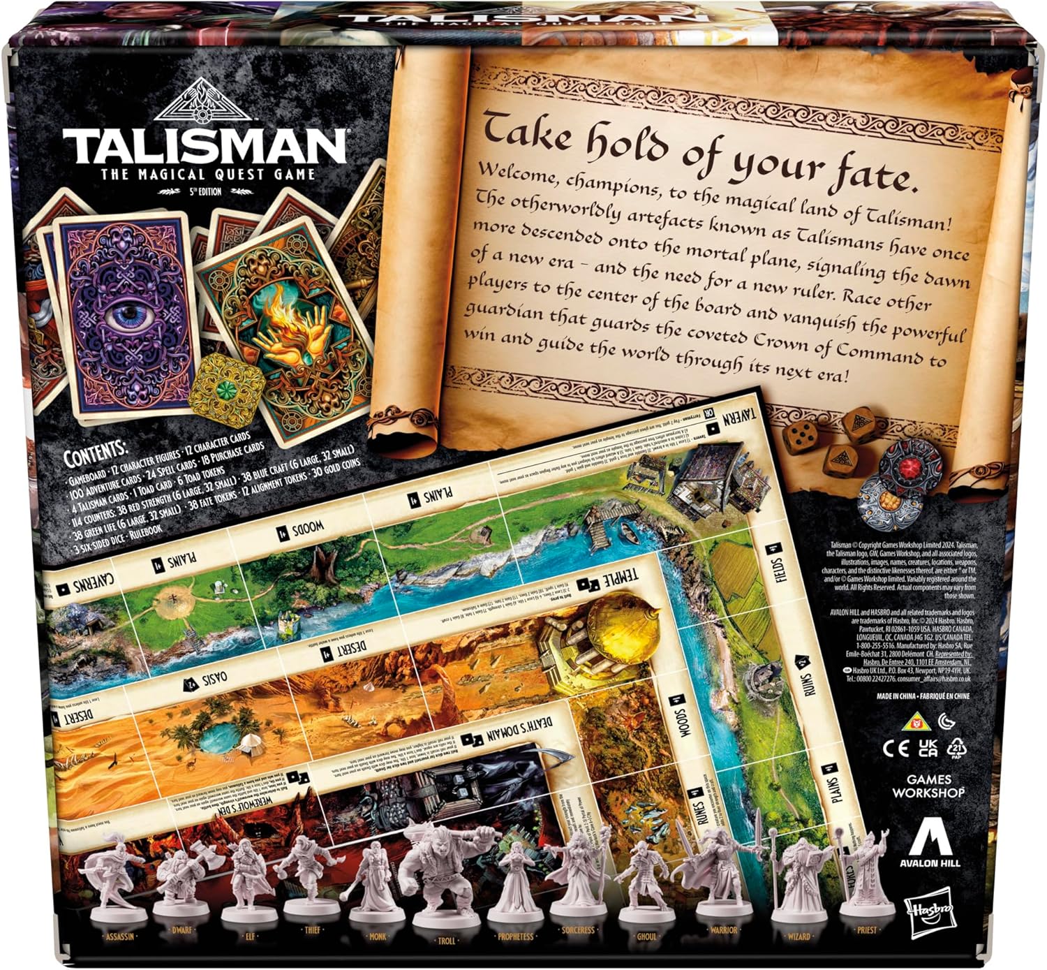 Avalon Hill Talisman: The Magical Quest Board Game 5th Edition 22