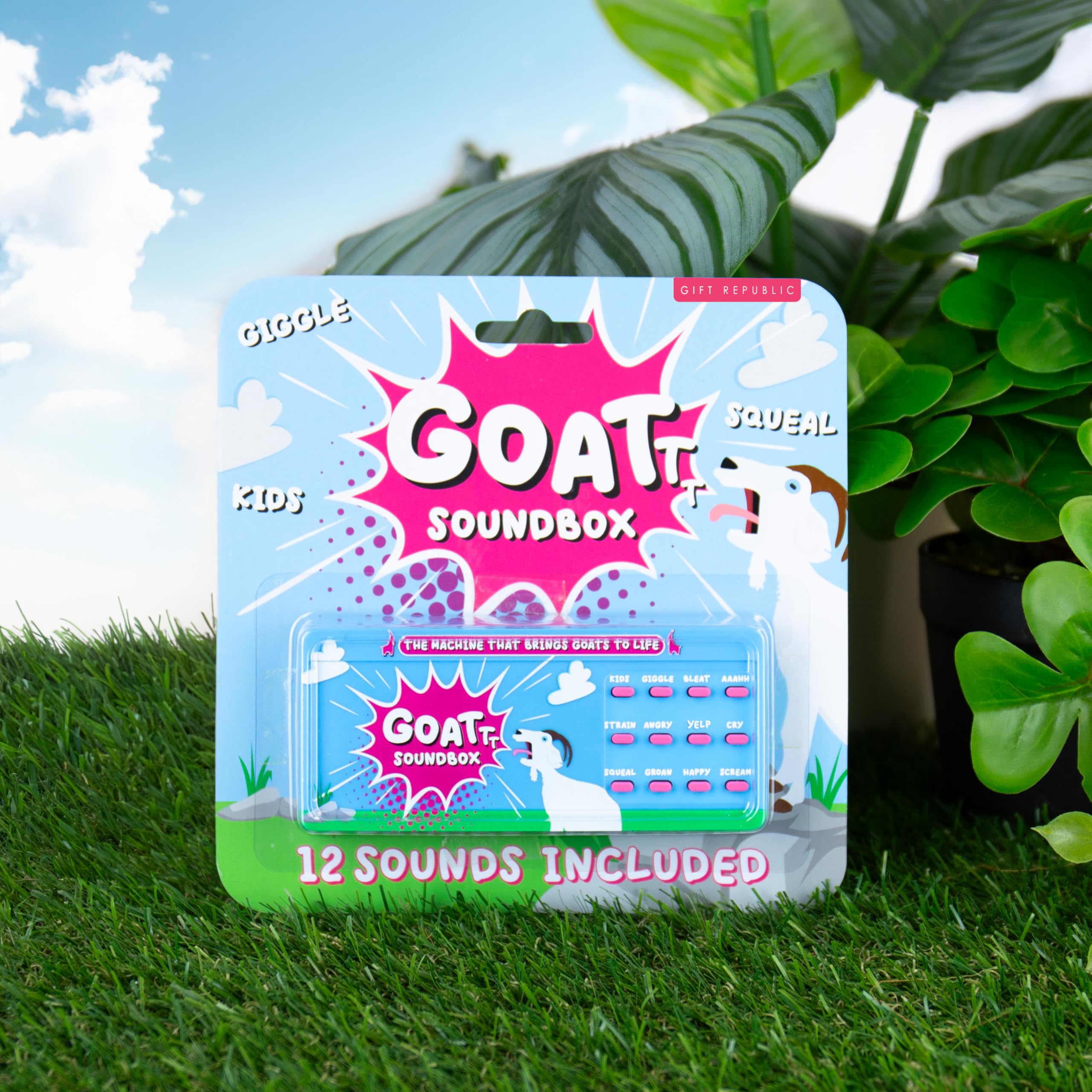Gift Republic Goat Sound Box - 12 Hilarious Goat Sound Effects for Pranks & Laughter 6
