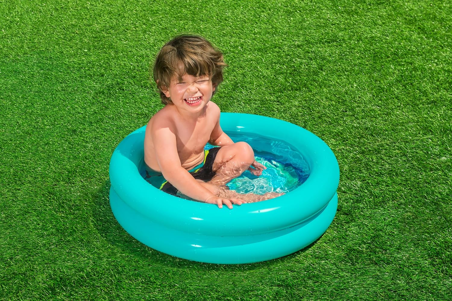 Bestway Double Ring Inflatable Kiddie Pool with Animal Design, 61cm x 15cm 11