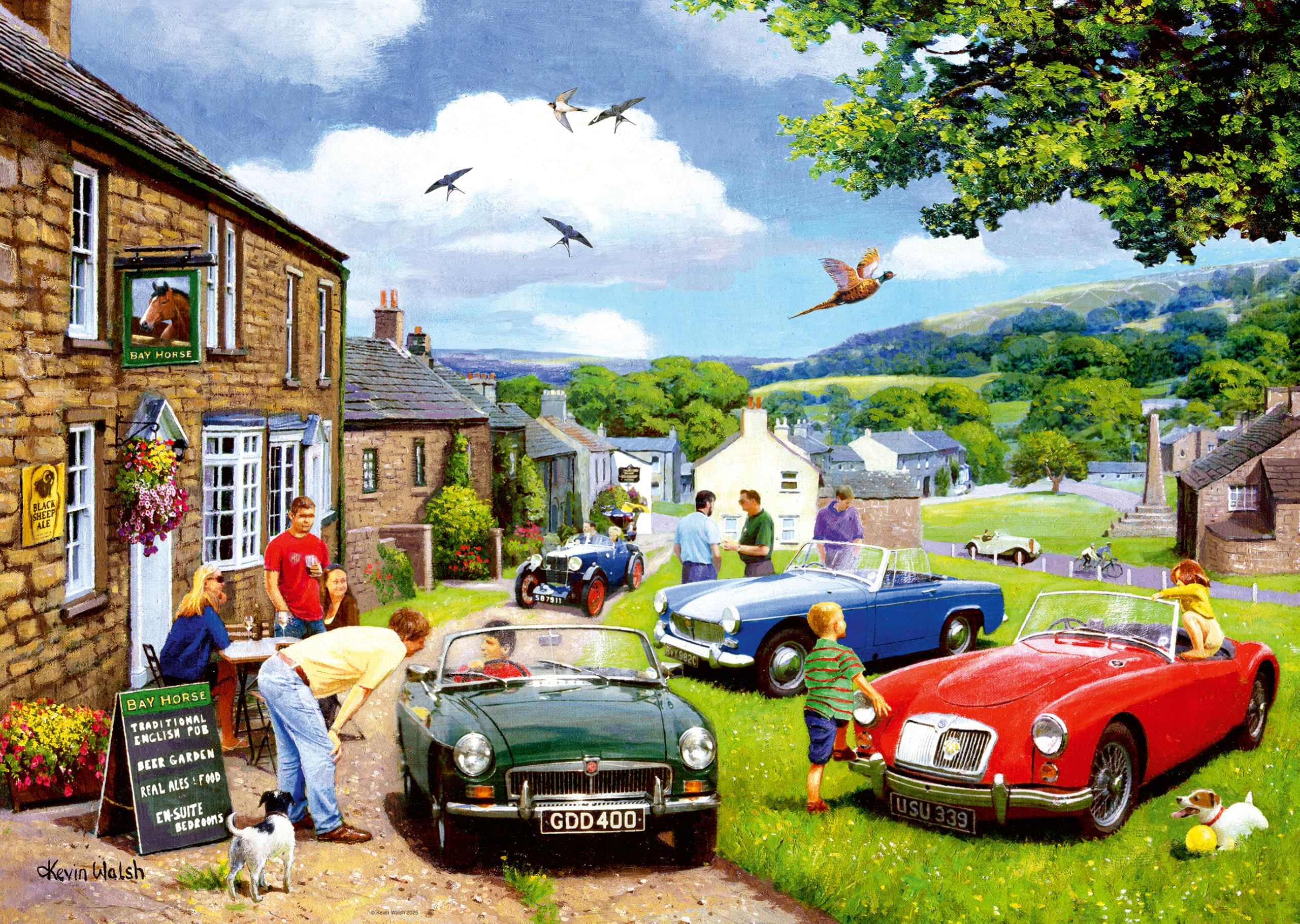 Ravensburger A Day In The Dales 1000 Piece Jigsaw Puzzle - Glare-Free, FSC Certified