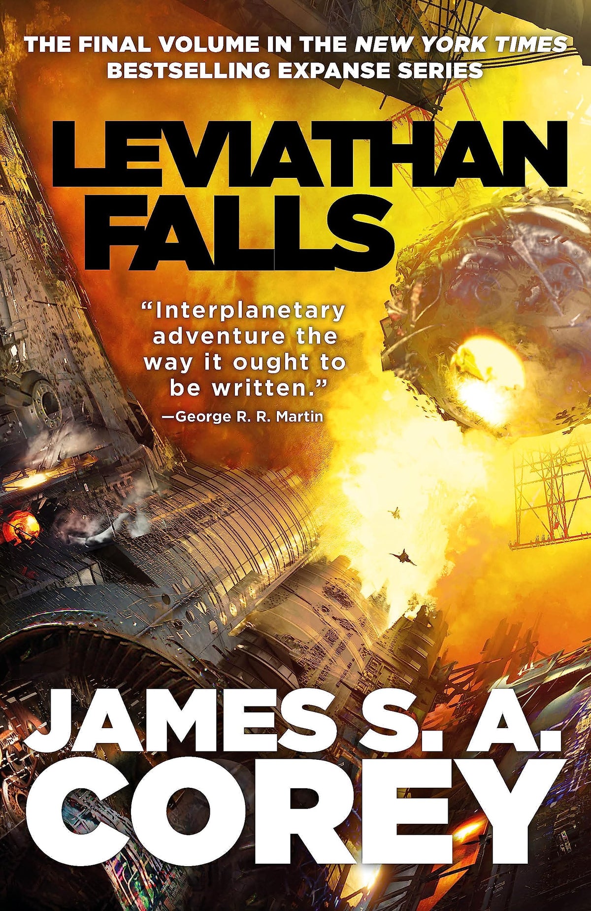 Leviathan Falls: Book 9 of The Expanse - First Contact Science Fiction Novel