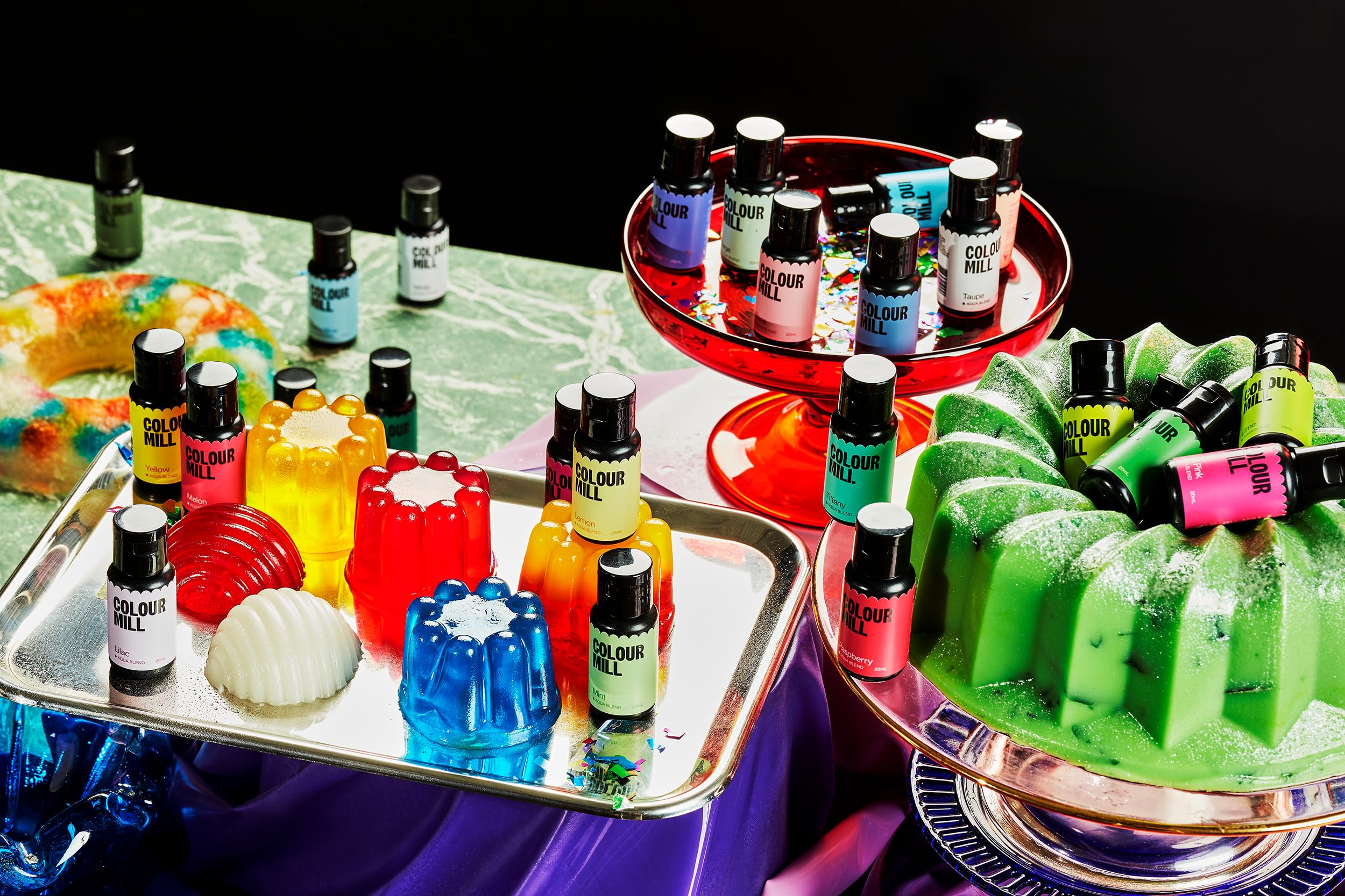 Colour Mill Aqua Blend Lebensmittelfarbe Babyblau – auf Wasserbasis, hochkonzentriert, 20 ml 6