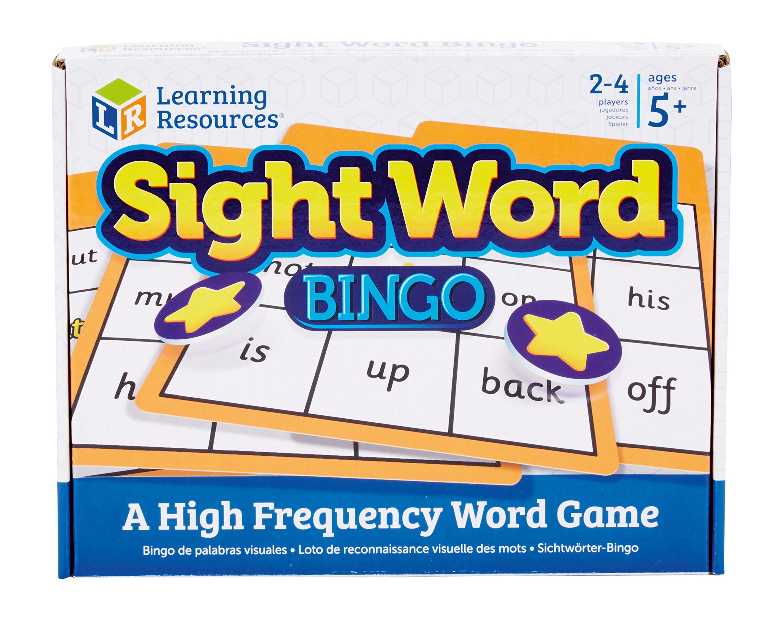 Lernressourcen Summensumpf Addition und Subtraktion Spiel- und Lernressourcen Sight Word Bingo 6