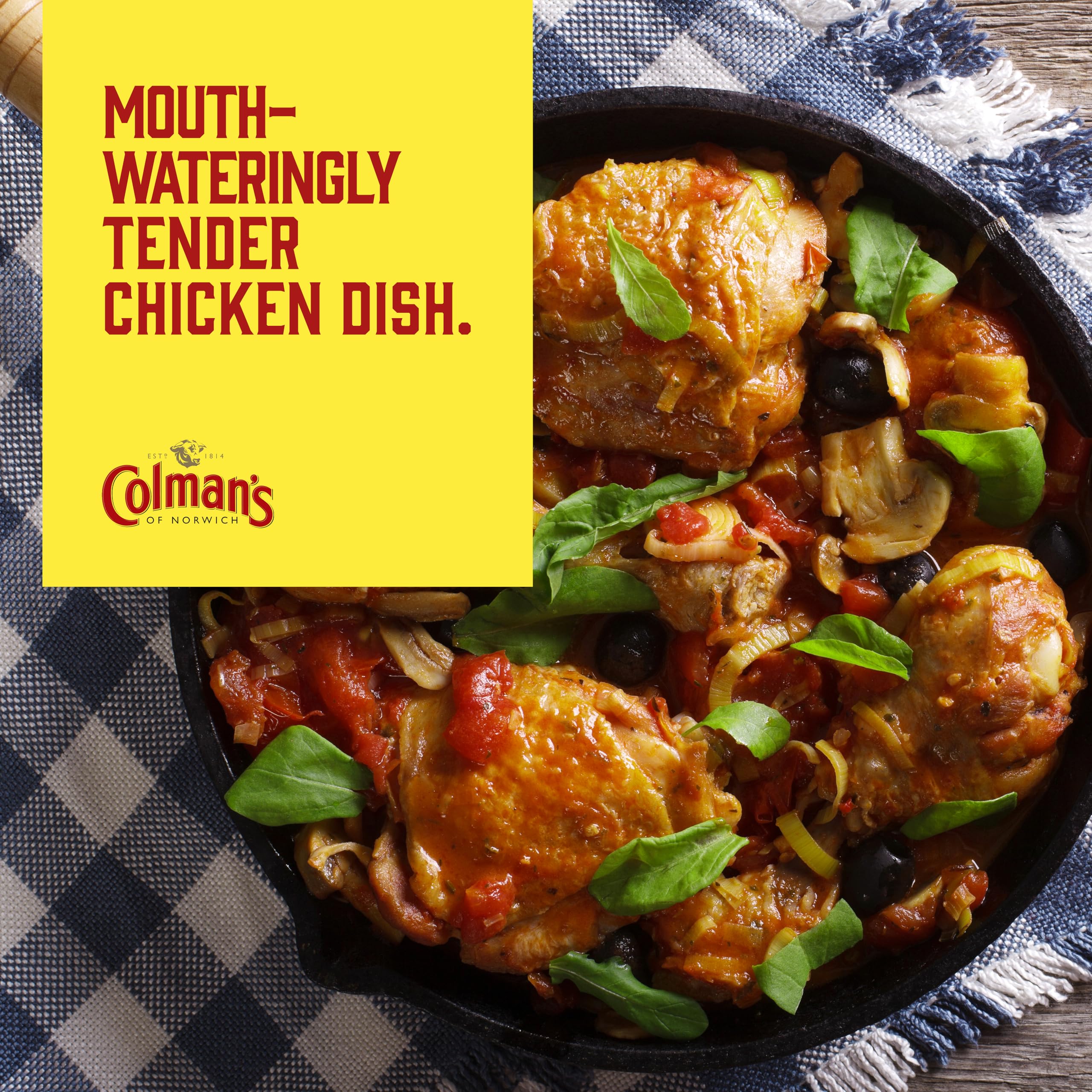 Colman's Chicken Casserole Seasoning Mix, 40g - Poultry Seasoning with Herbs & Onions 6