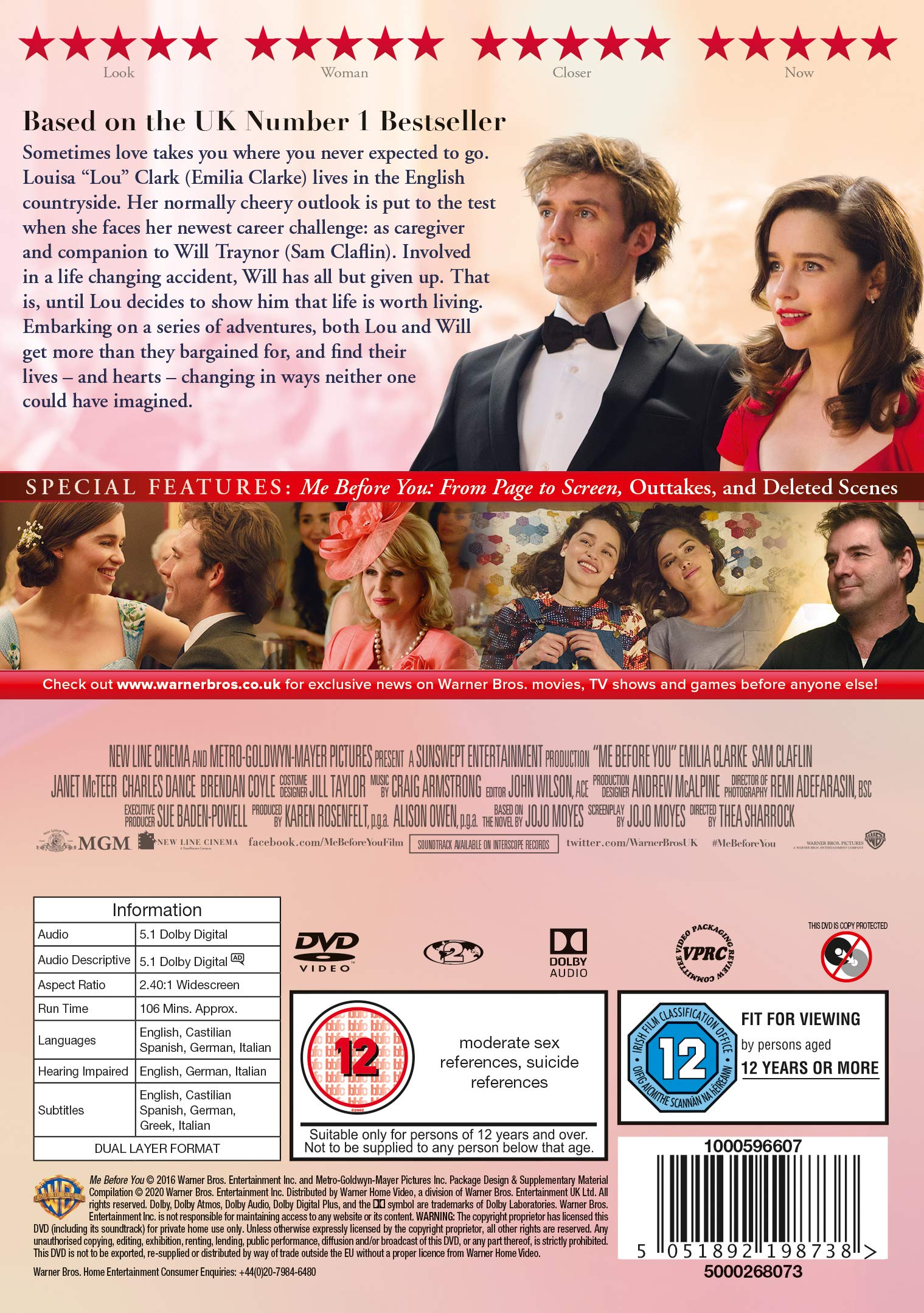 Me Before You [DVD]