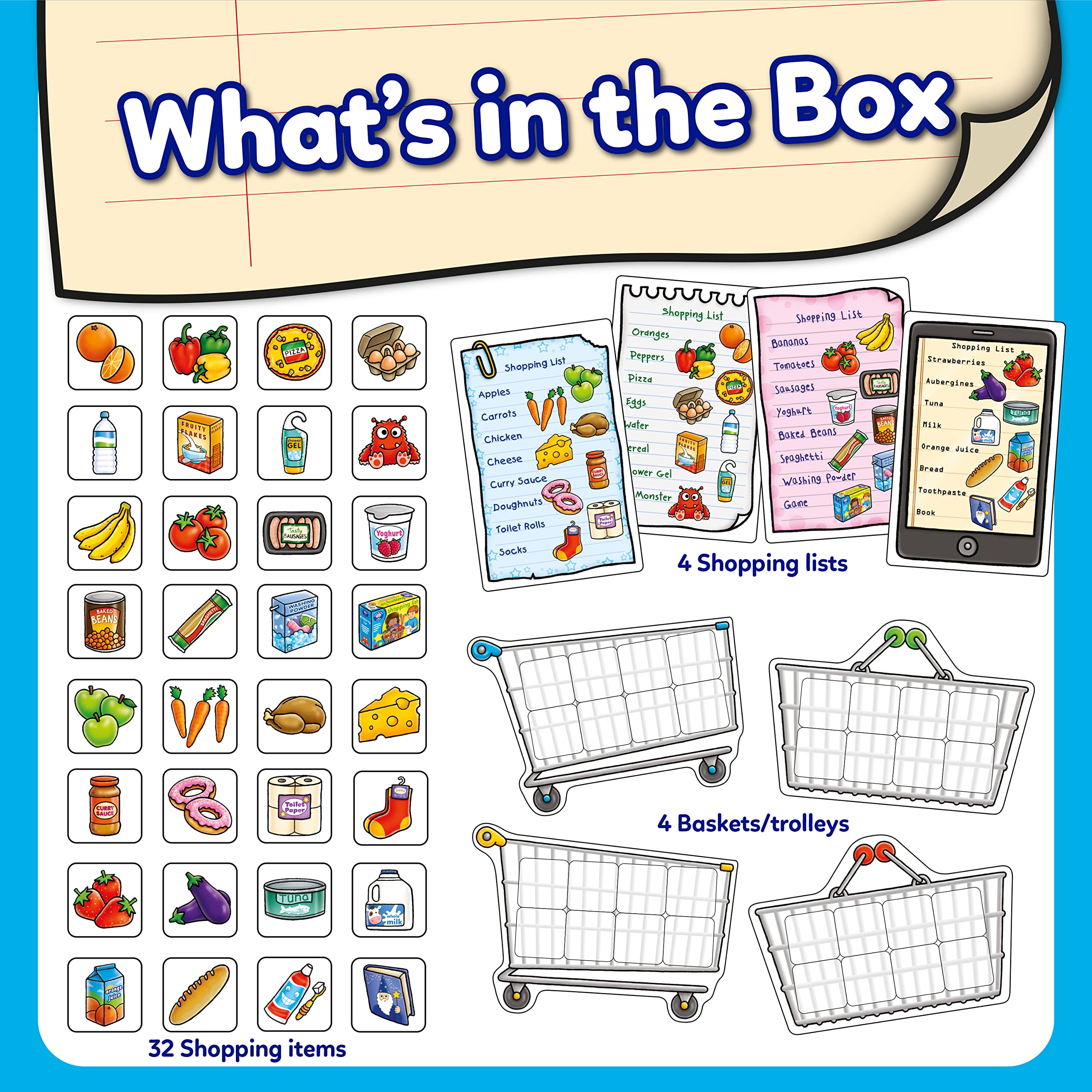 Orchard Toys Shopping List Memory Game - Matching & Memory Board Game for Kids 3-7 Years 7