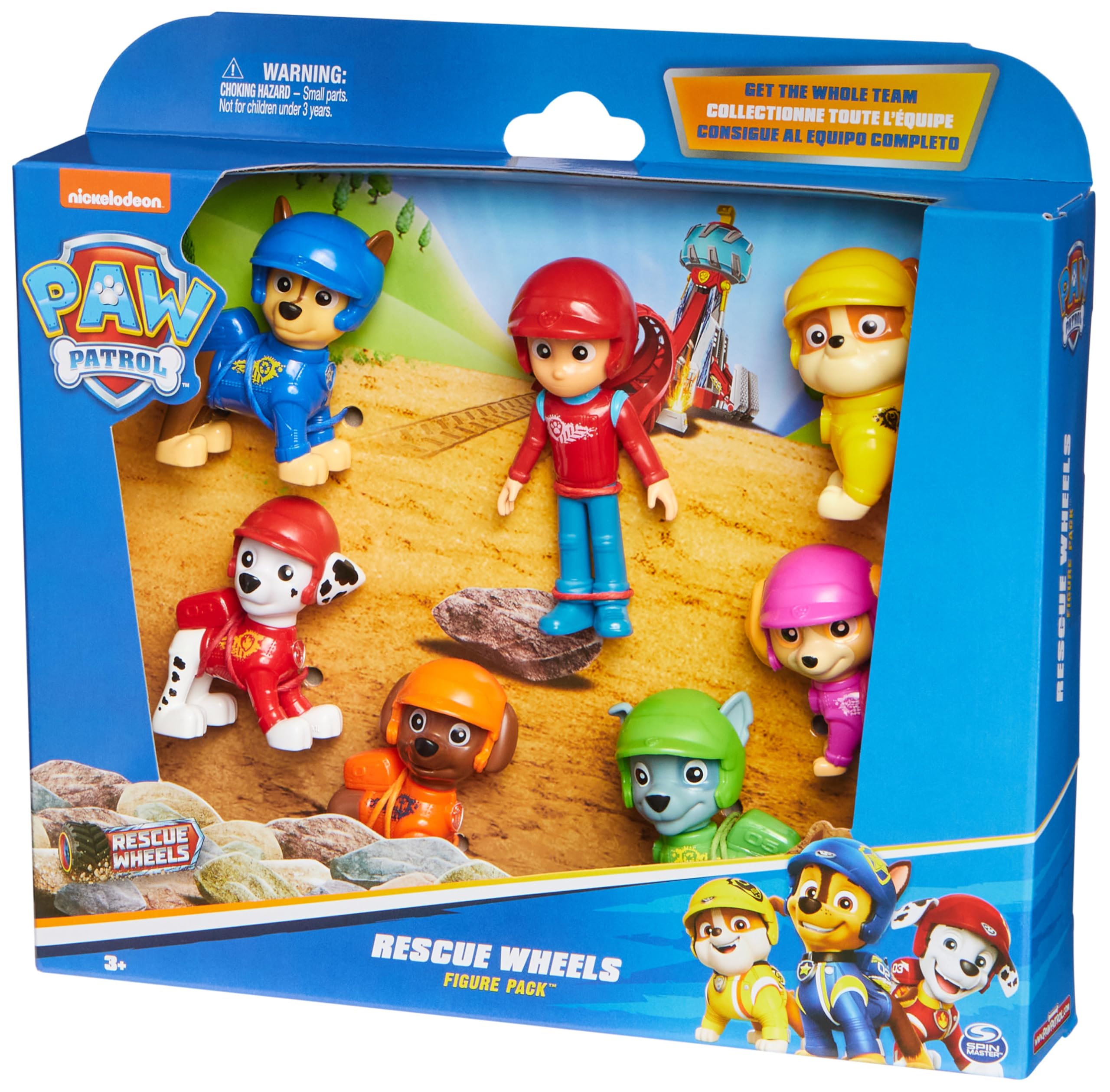 Paw Patrol: Rescue Wheels - 7 Collectible Action Figures Gift Pack 5