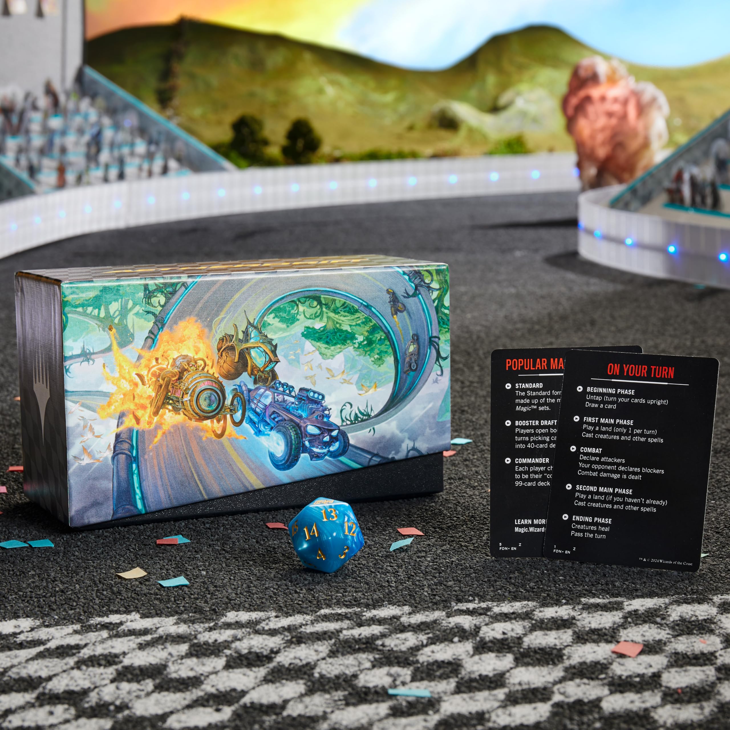 Magic: The Gathering Aetherdrift Bundle | 9 Play Boosters | 40 Land Cards | Multicolor 7
