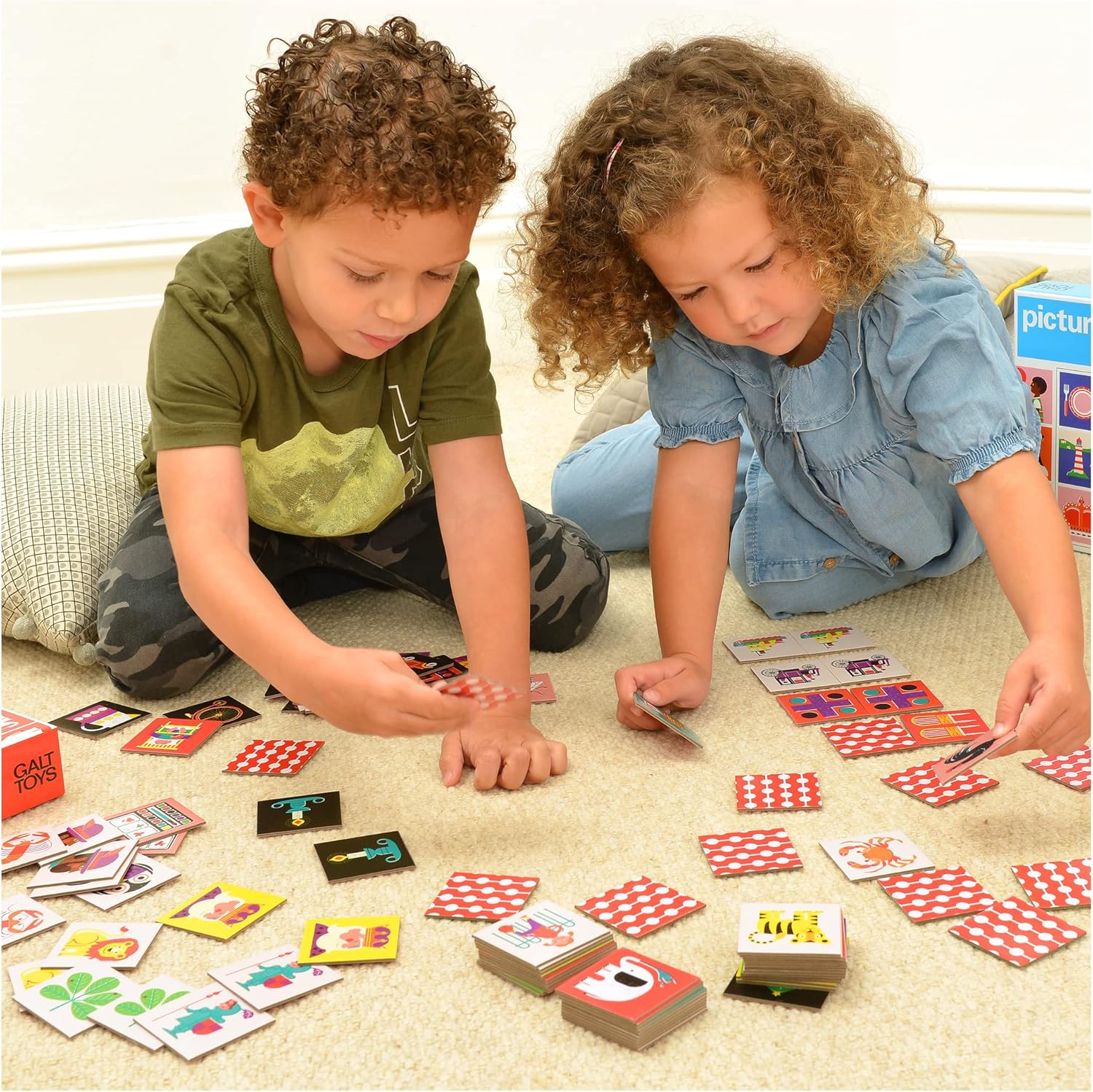 Galt Remember, Remember Matching Pairs Card Game for Kids, Ages 5-8 6