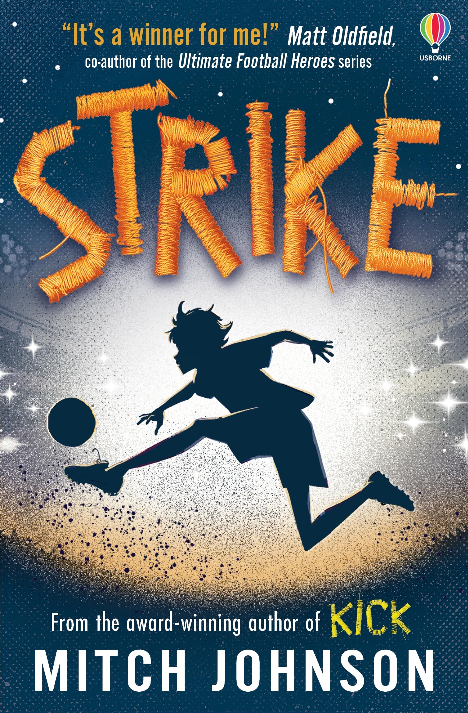 Usborne Strike by Mitch Johnson | Children's Fiction Paperback for Ages 10-13