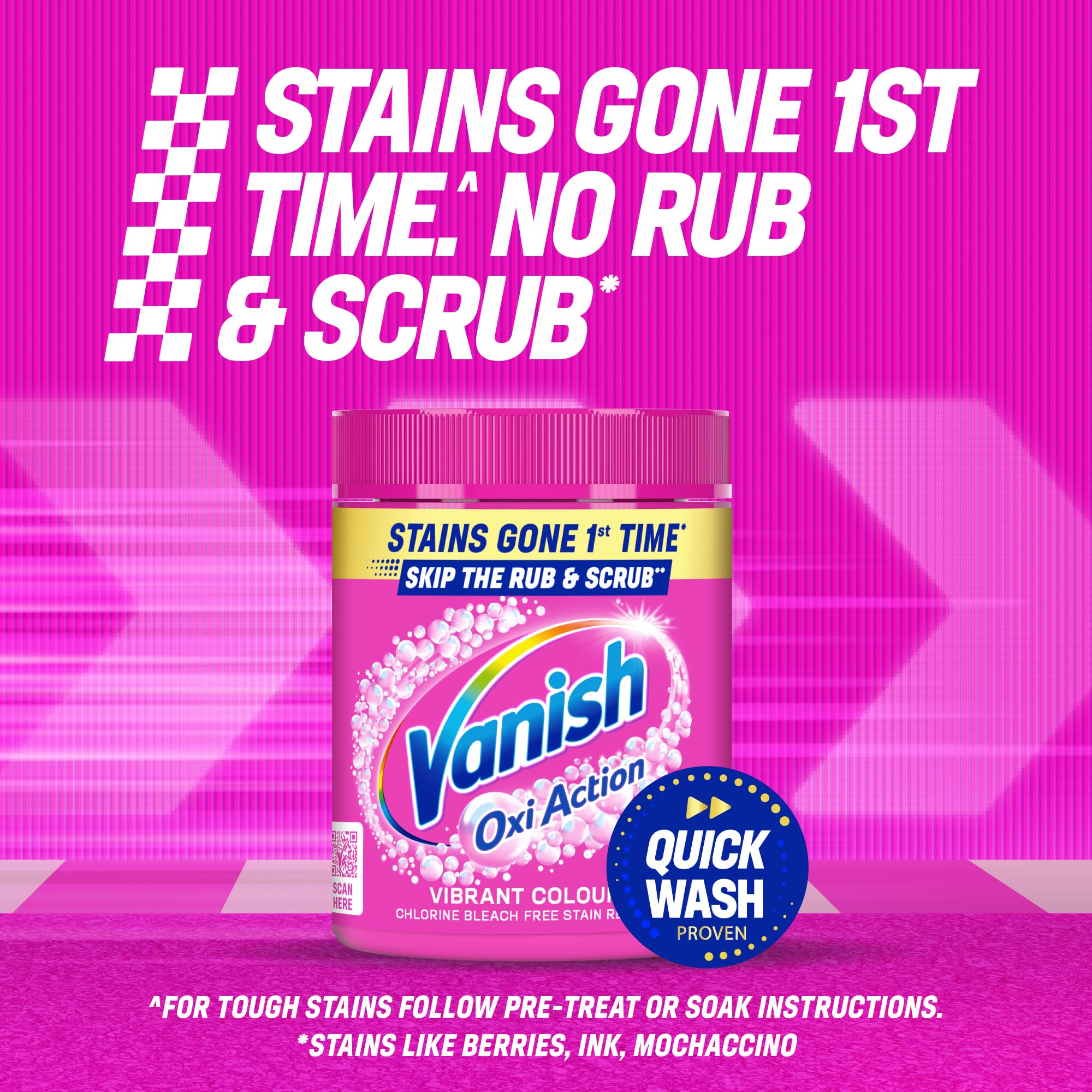 Vanish Gold Oxi Action Stain Remover Powder for Colours - 1.41 kg