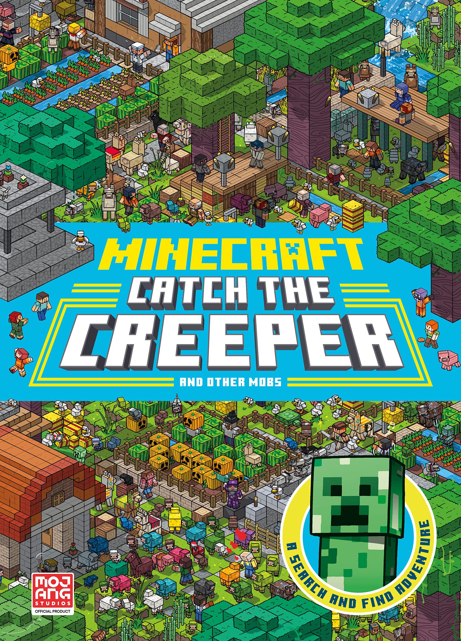 Farshore Minecraft Catch the Creeper and Other Mobs: A Search and Find Adventure Paperback 1