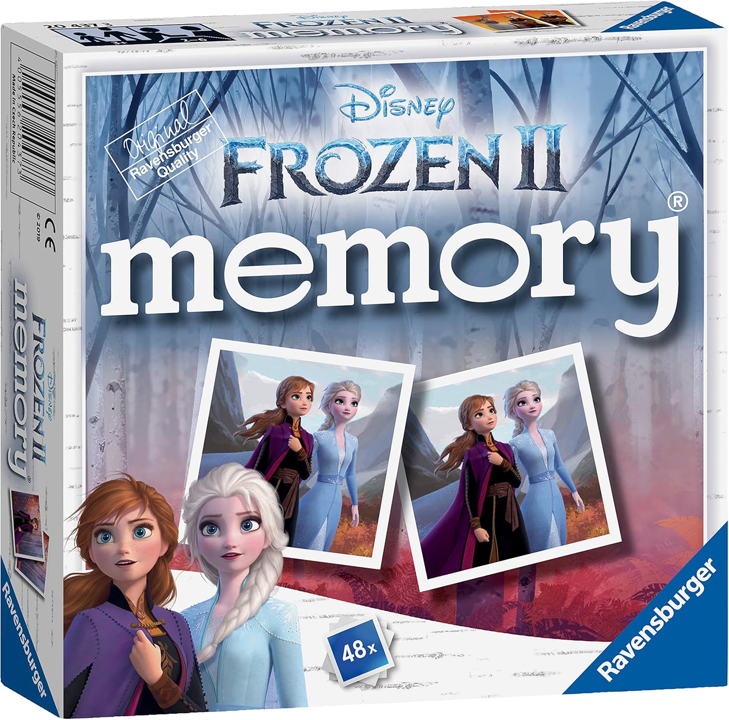 Ravensburger Disney Frozen 2 Mini Memory Matching Card Game 5