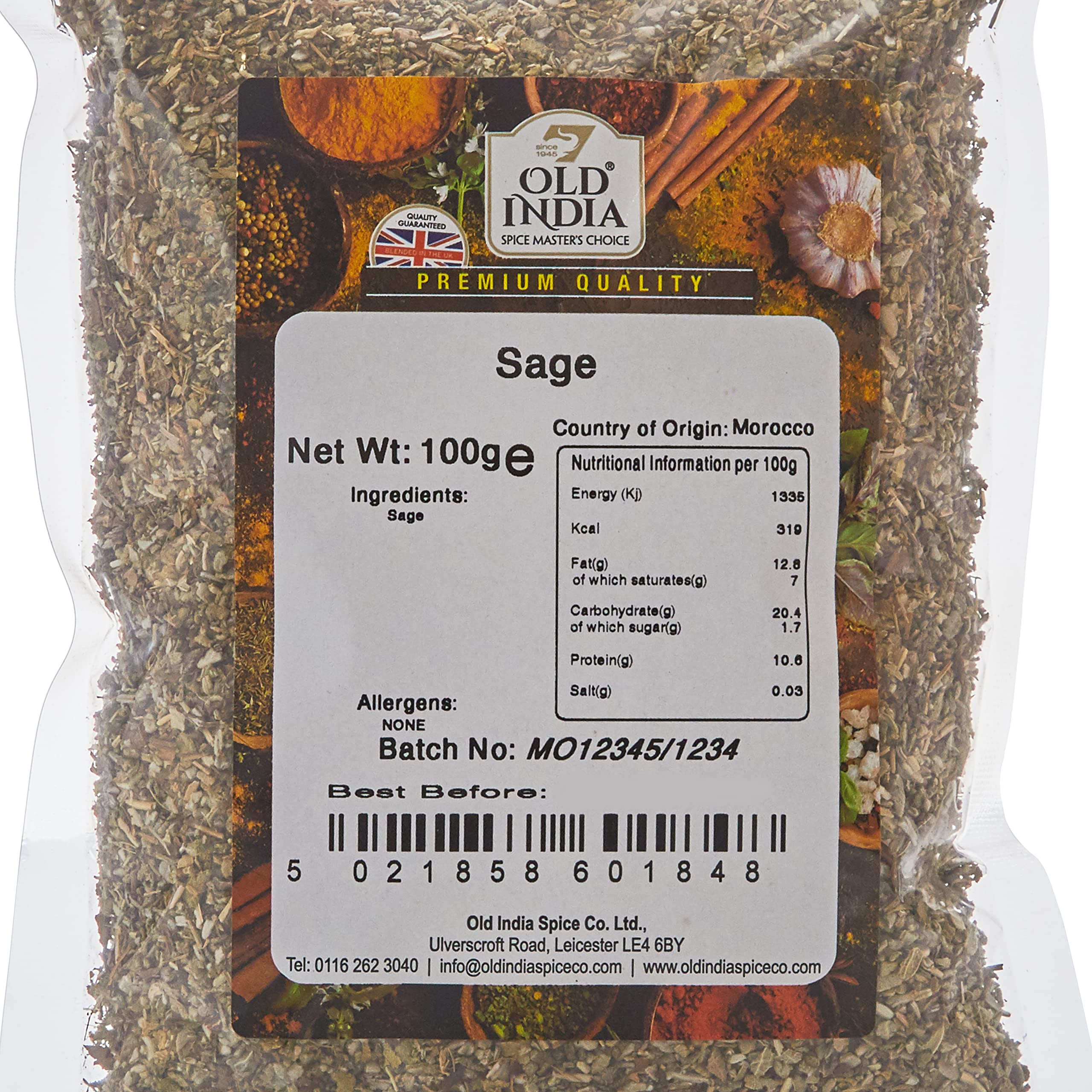 Old India Sage 100g