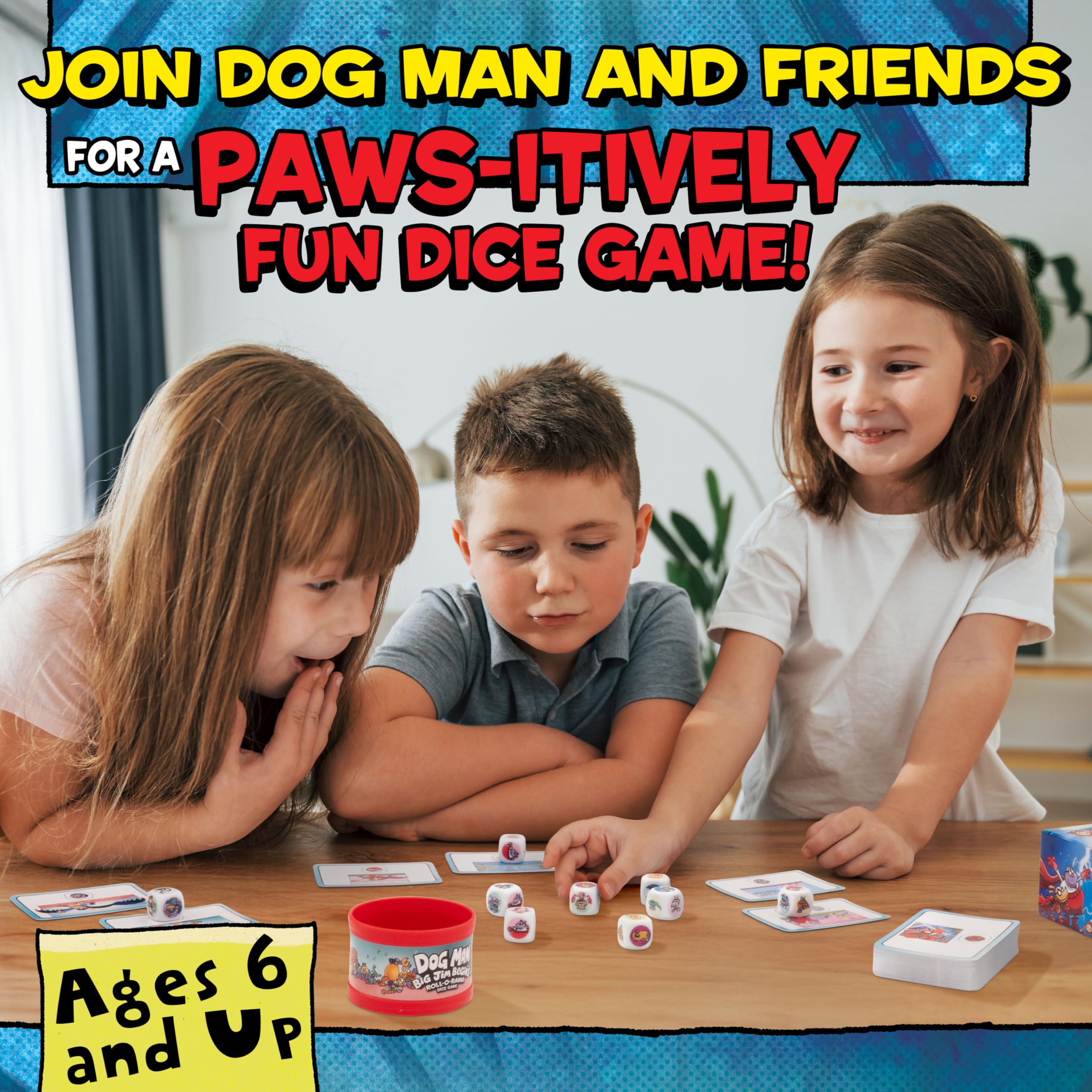 University Games Dog Man: Big Jim Begins Dice Game 4