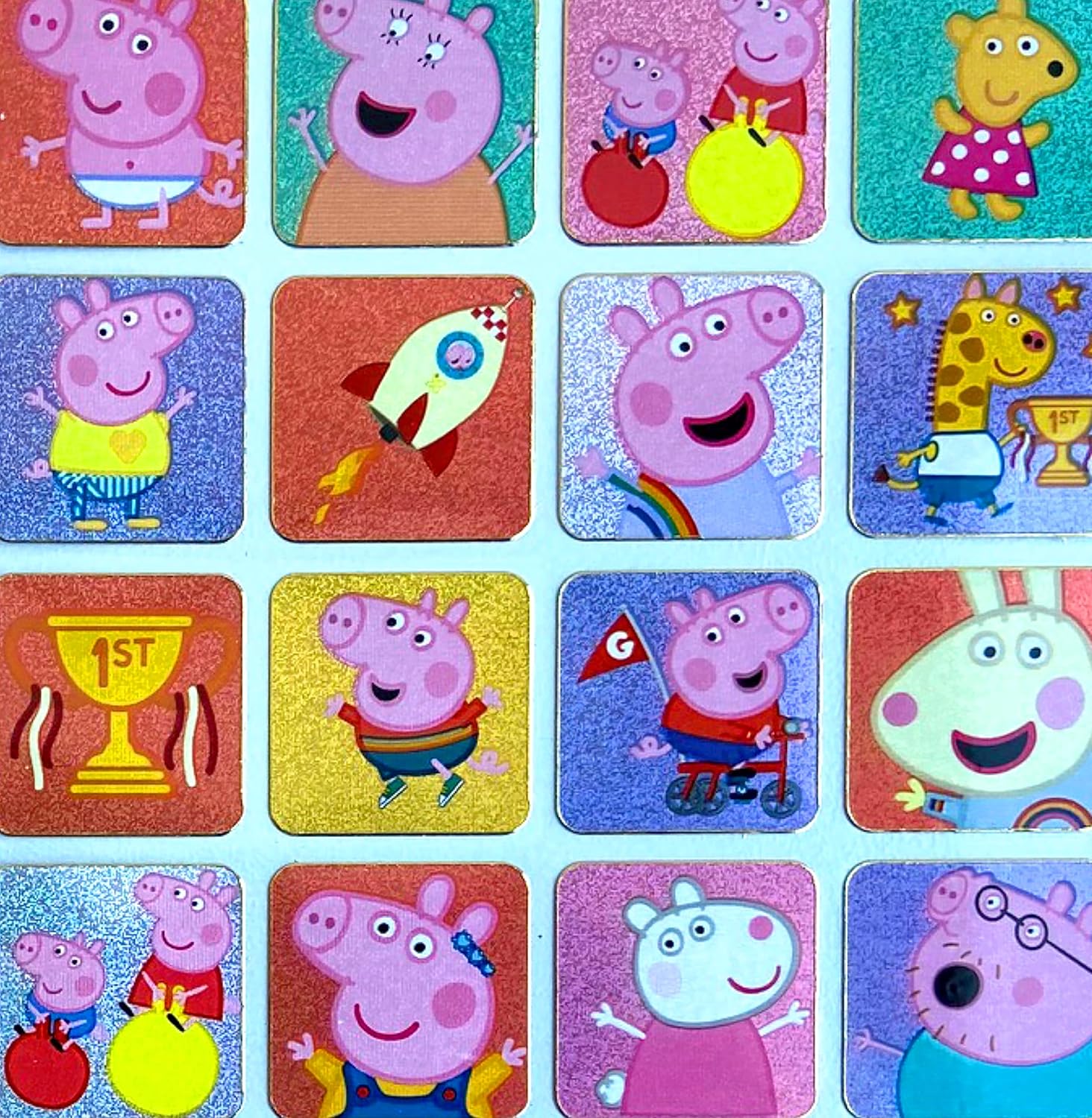 Peppa Pig Potty Training Reward Chart with Reusable Foil Stickers 5