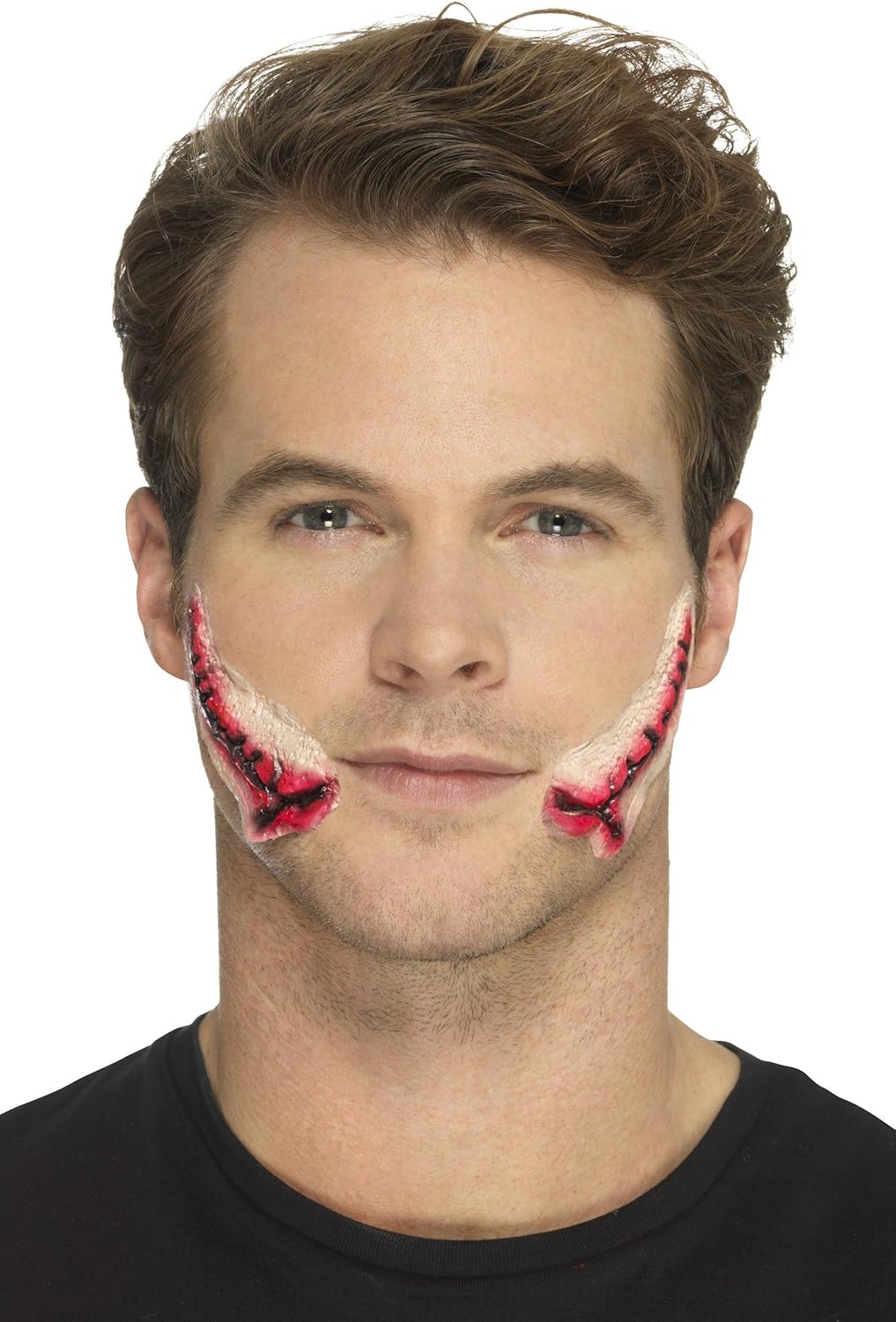 Smiffys Latex Stitched Smile Prosthetic with Adhesive