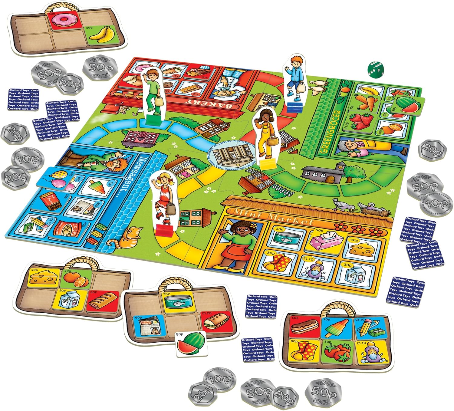 Orchard Toys Pop to the Shops Board Game 5