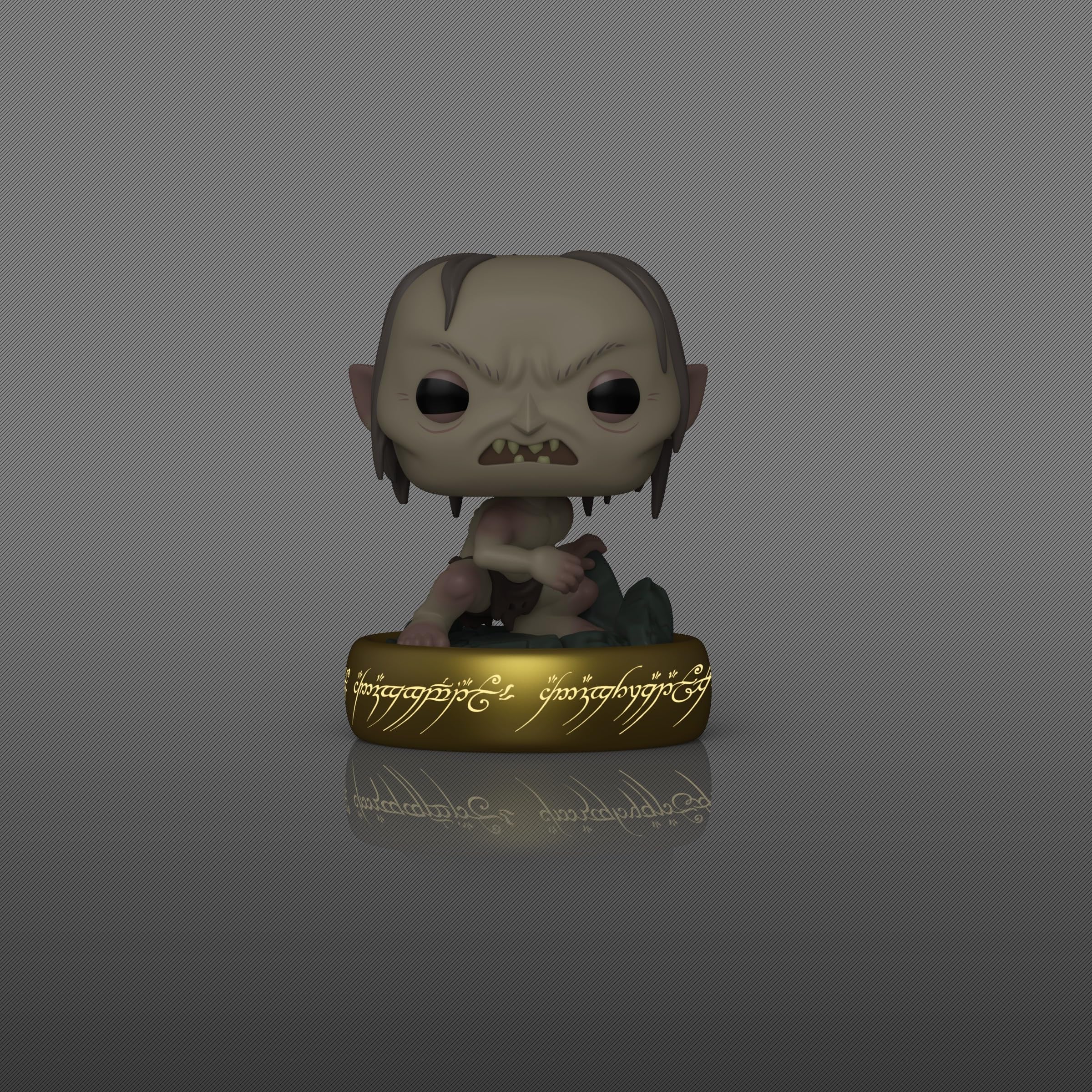 Funko Pop! Plus: Lord of the Rings - Gollum Glow in the Dark Vinyl Figure 8
