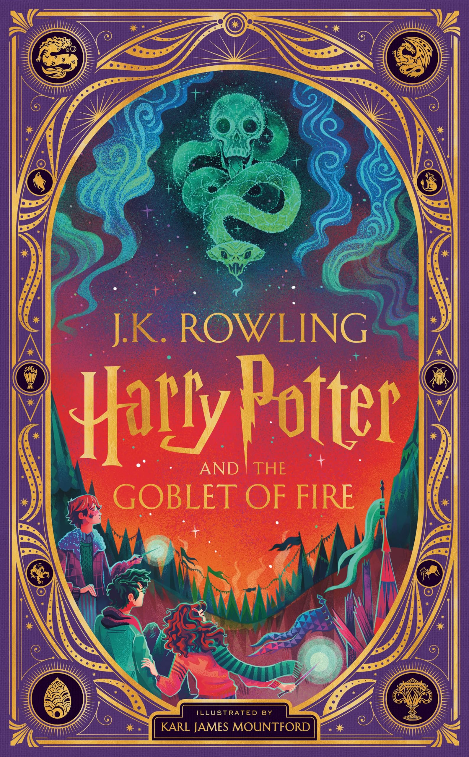Bloomsbury Harry Potter and the Goblet of Fire Illustrated Gift Book | Hardcover | J.K. Rowling