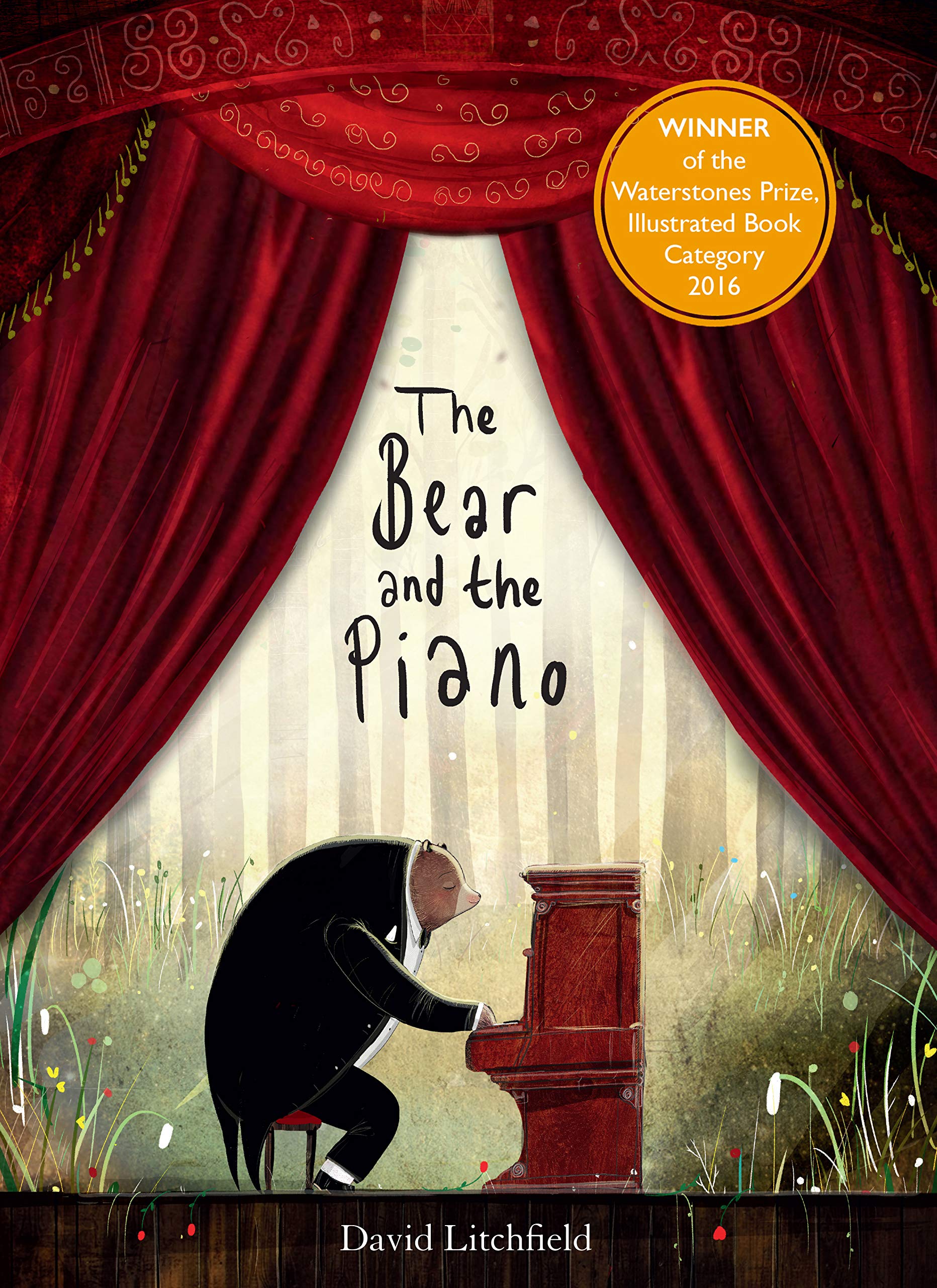 HarperCollins The Bear and the Piano by David Litchfield | Paperback | Ages 2-5
