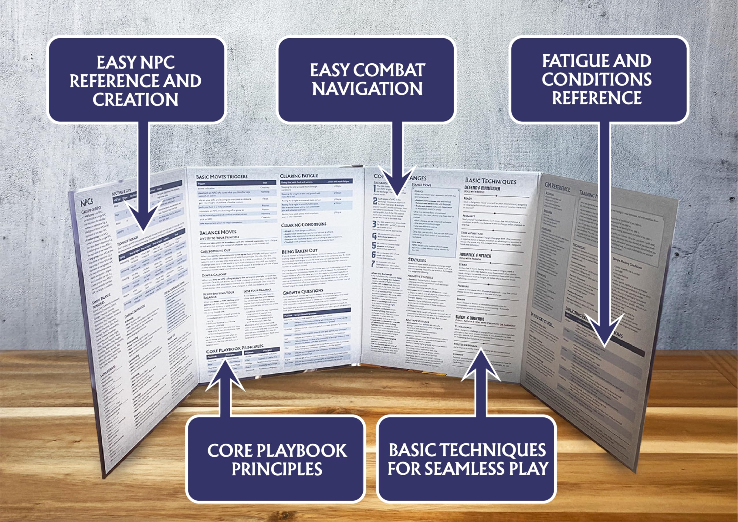 Magpie Games Avatar Legends: Das Rollenspiel Gamemaster-Bildschirm 5