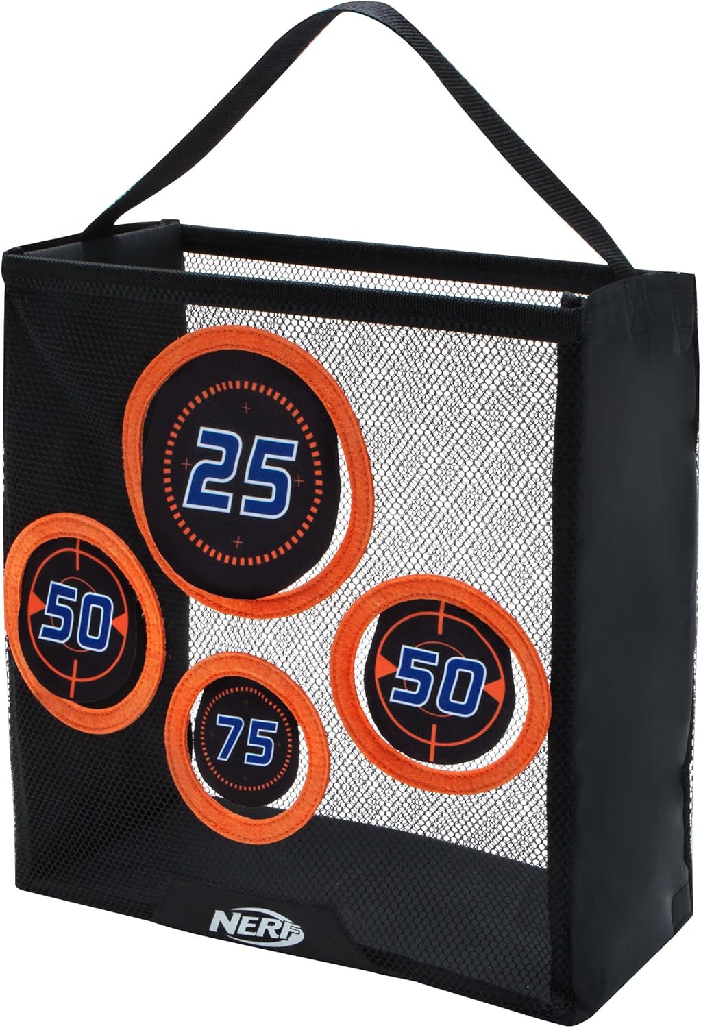 Nerf Elite Portable Practice Target - Mesh Dart Catcher with Handle 8