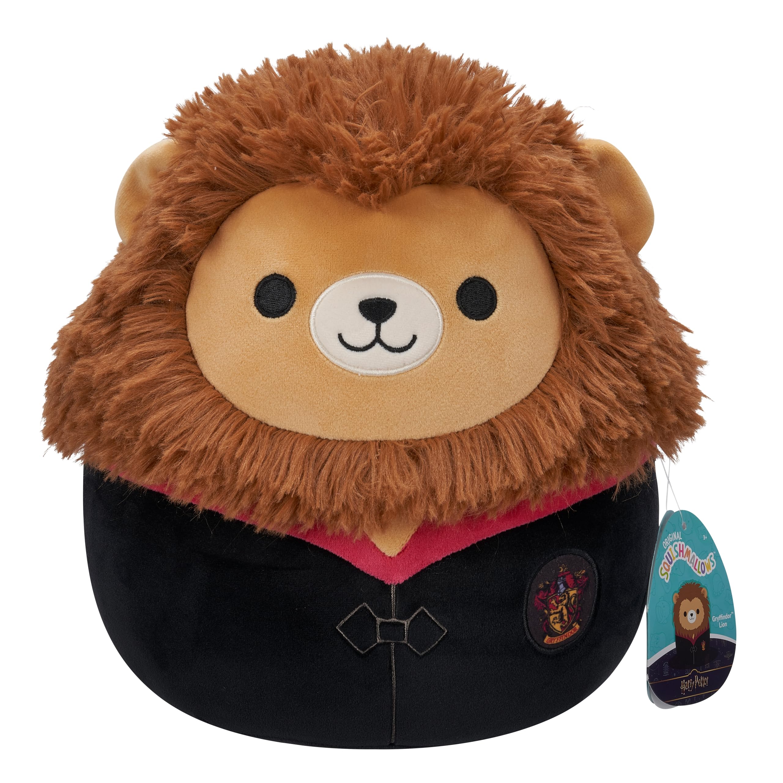 Squishmallows 10-Inch Gryffindor Lion Plush - Harry Potter Hogwarts Robe 4