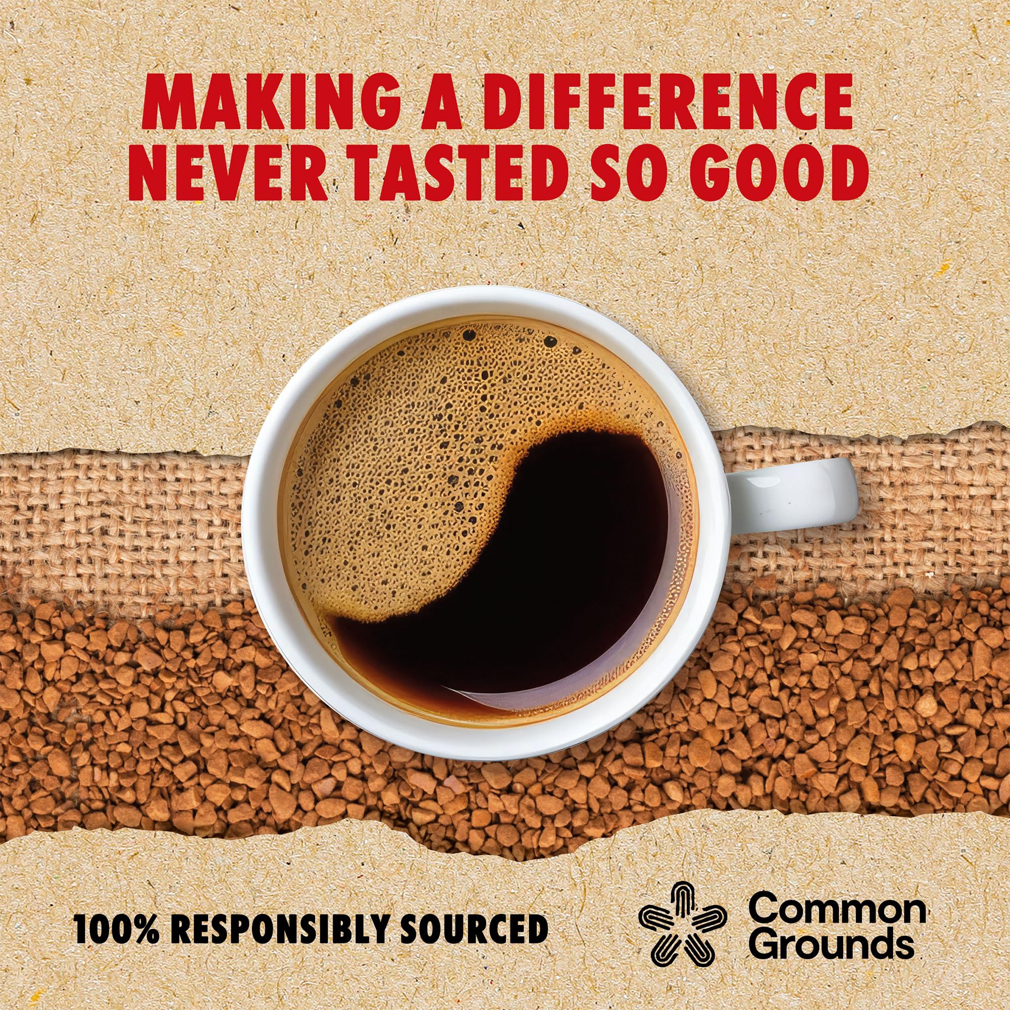 Kenco Rich Instant Coffee Refill 150g x 5 (750g Total) - 100% Responsibly Sourced, Home Recyclable Packaging 5