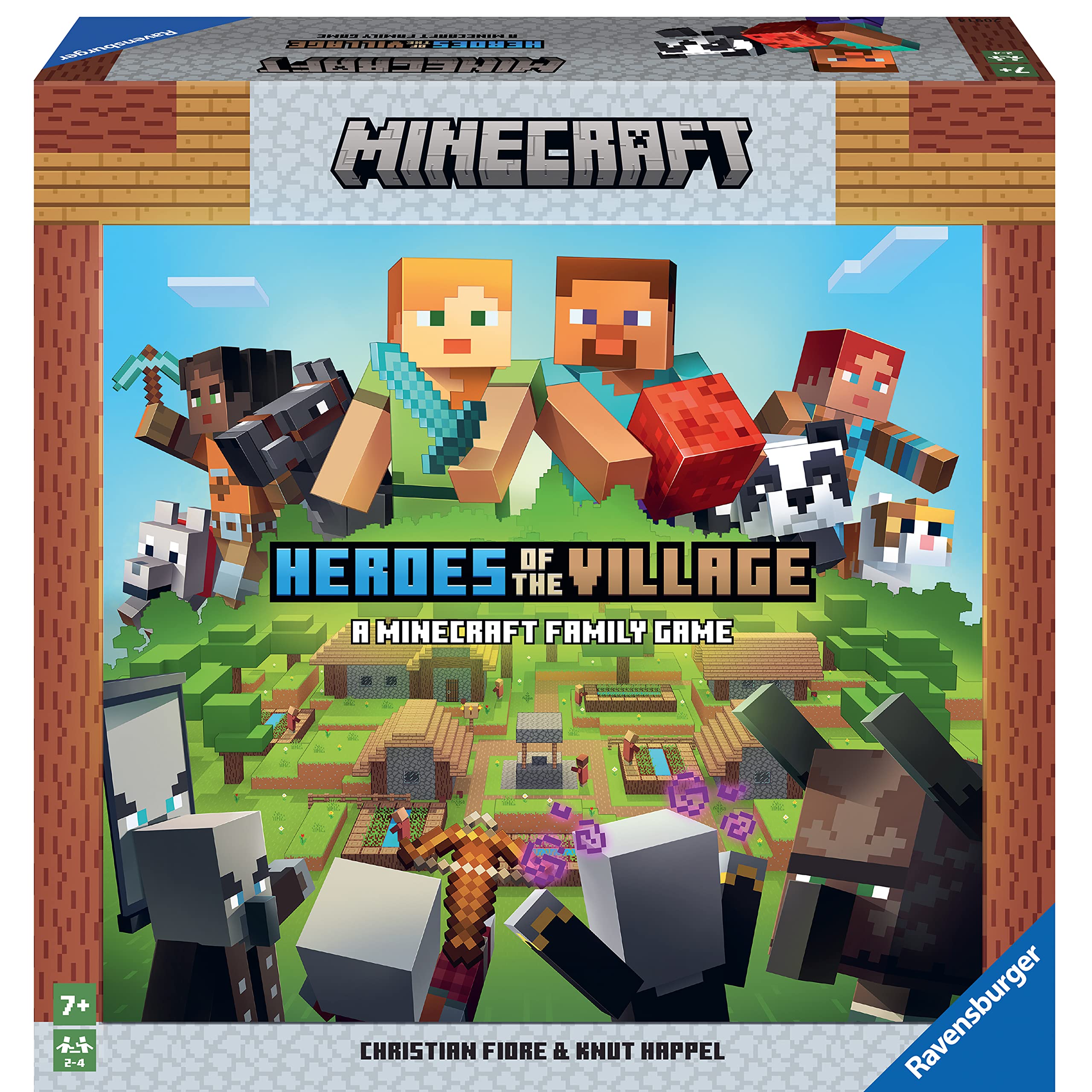 Ravensburger Minecraft Heroes of the Village Board Game 4