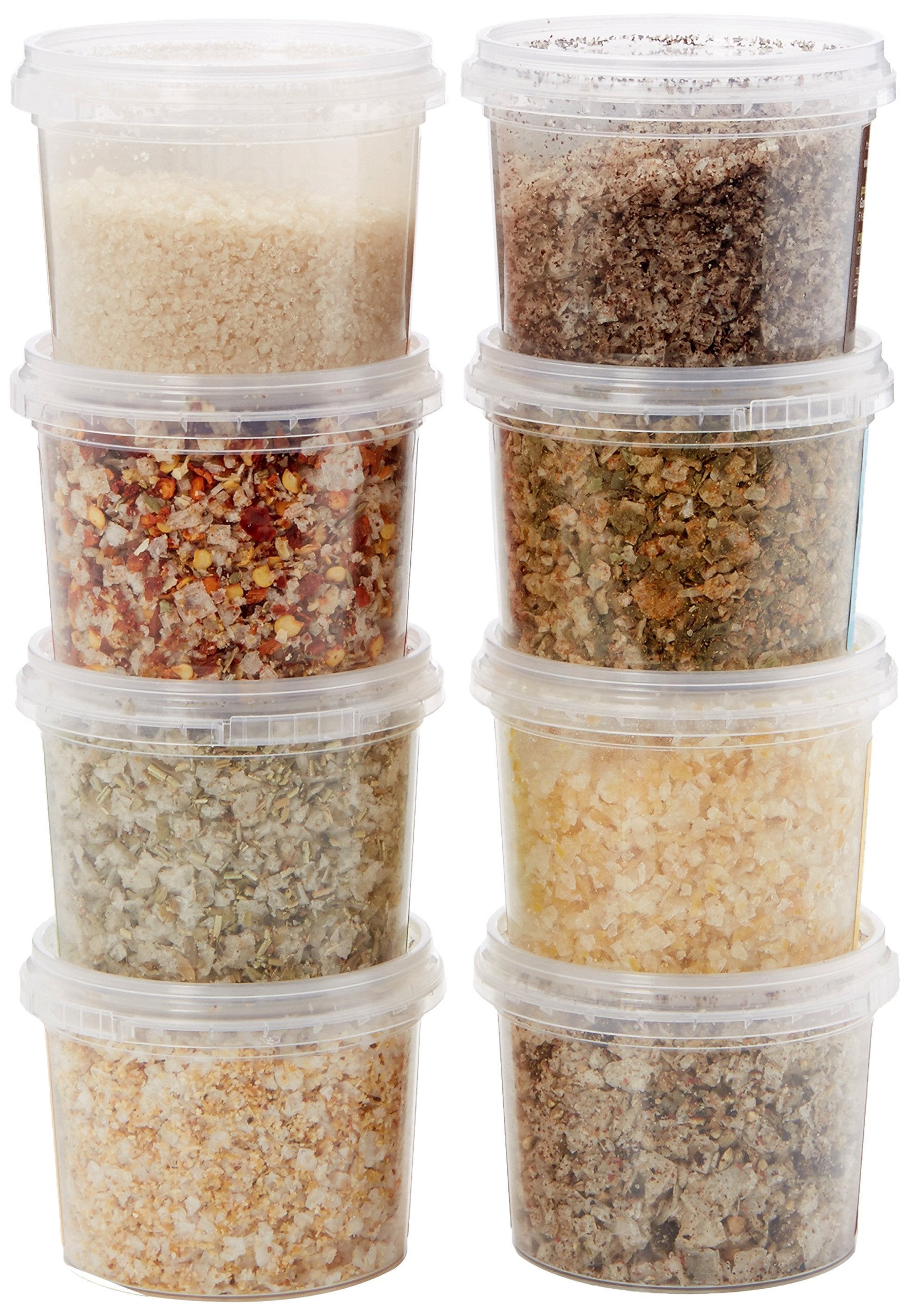 Gourmet Spice Company Essential Salt Collection - 8 Flavoured Sea Salts Gift Set