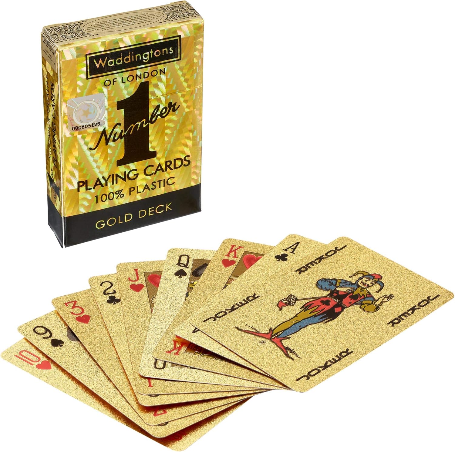 Waddingtons Number 1 Classic Gold Playing Cards 3