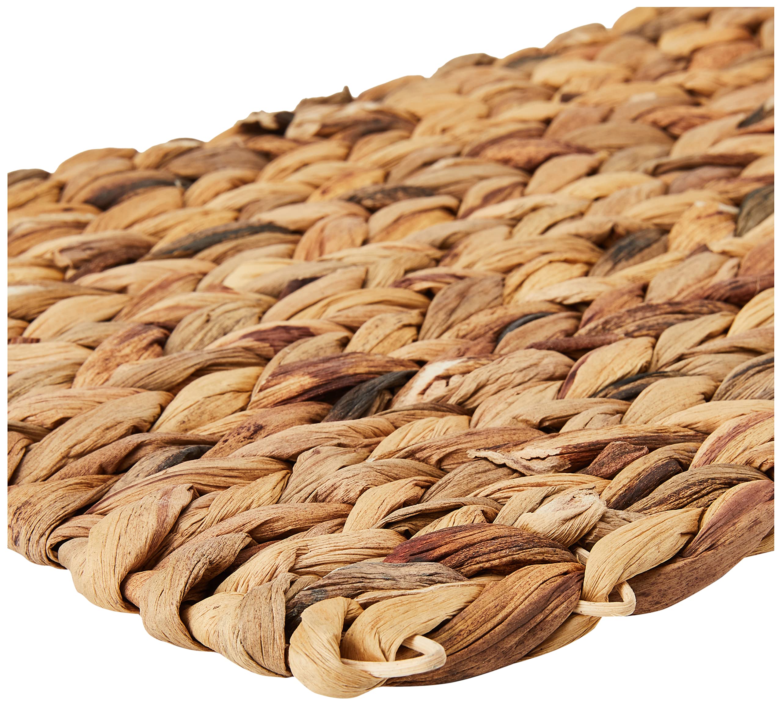 Rosewood Naturals Chill 'n' Chew Mat - Natural Water Hyacinth & Rattan | 33cm x 24cm