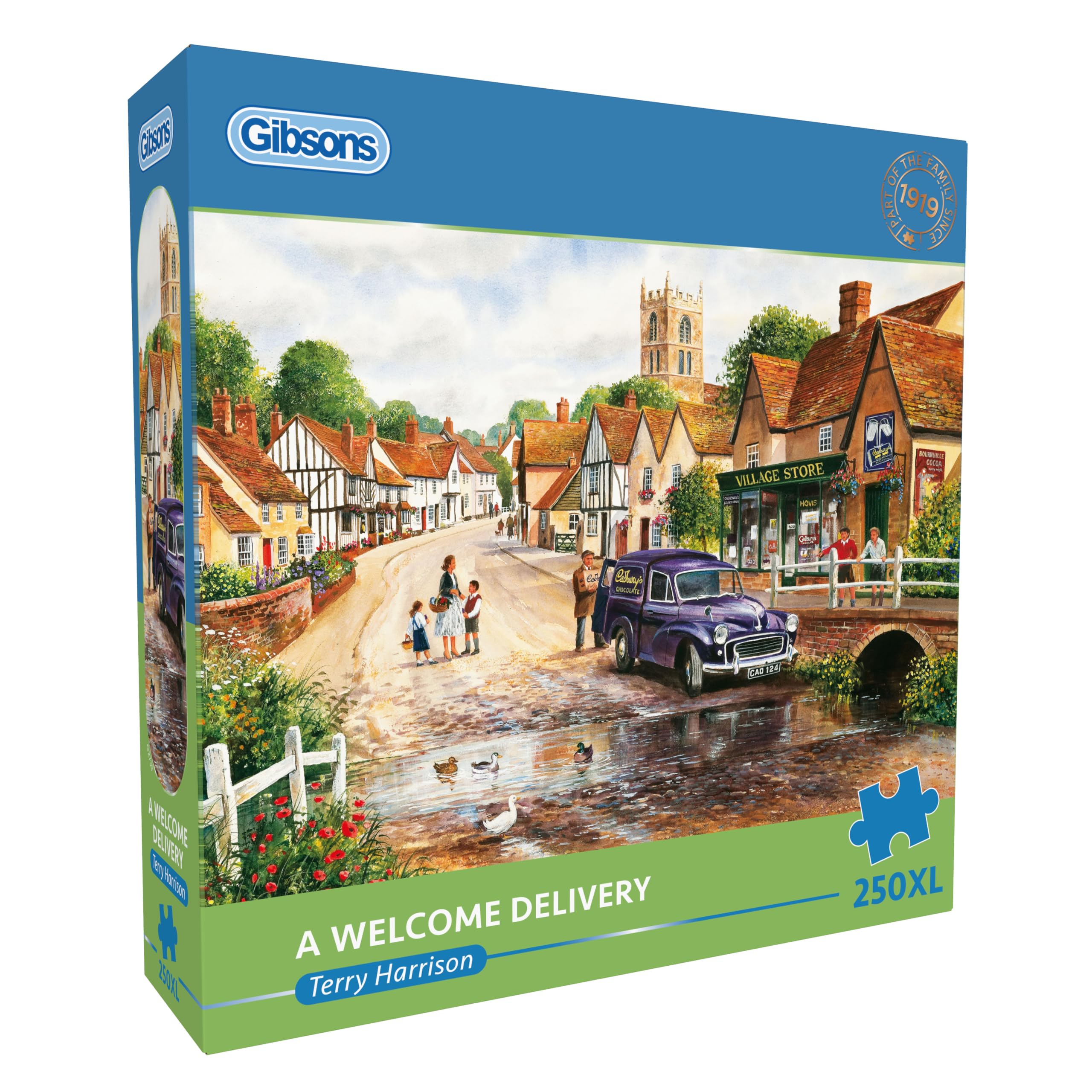 Gibsons A Welcome Delivery Jigsaw Puzzle - 250 XL Pieces | 48 x 34 cm | Ages 144+