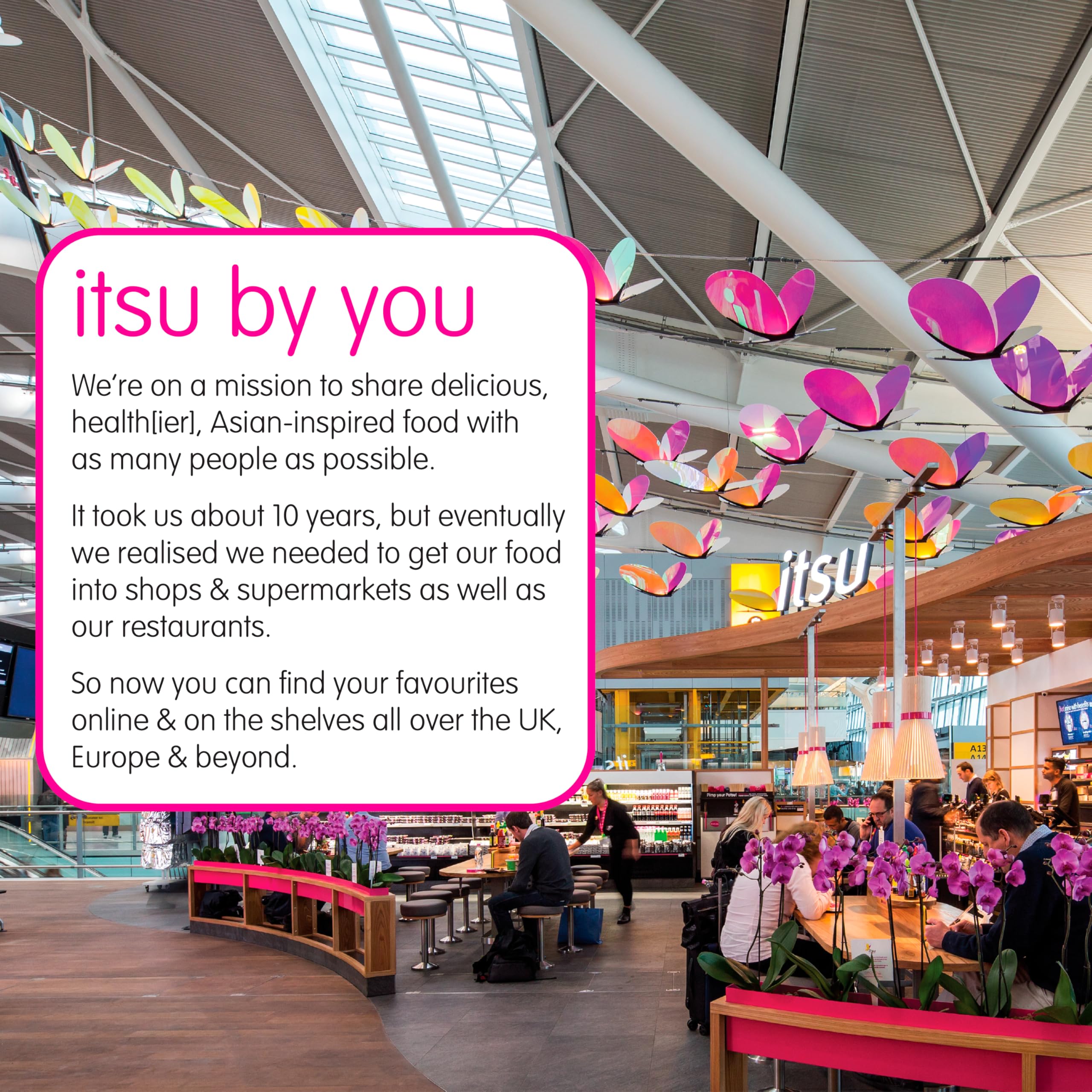 Itsu - Sesame Chicken Big"Bowl Noodles 97g 6