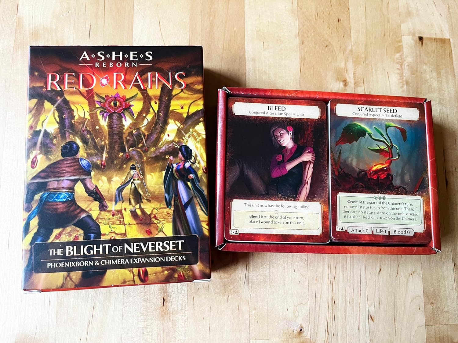 Plaid Hat Games Ashes Reborn: Red Rains - Blight of Neverset Expansion 3