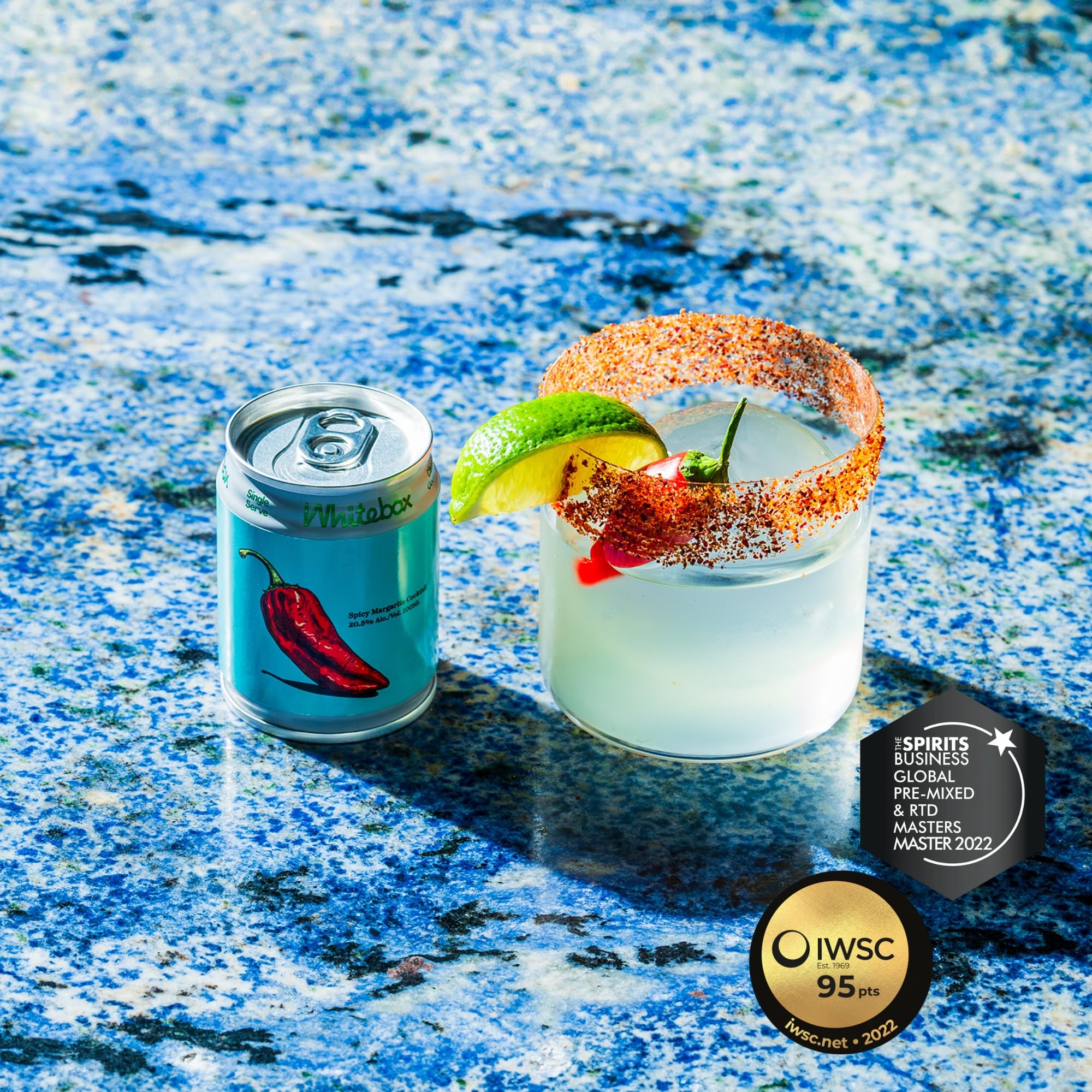 WHITEBOX COCKTAILS Single Serve Spicy Margarita Ready to Drink Cocktail Case of 4 3
