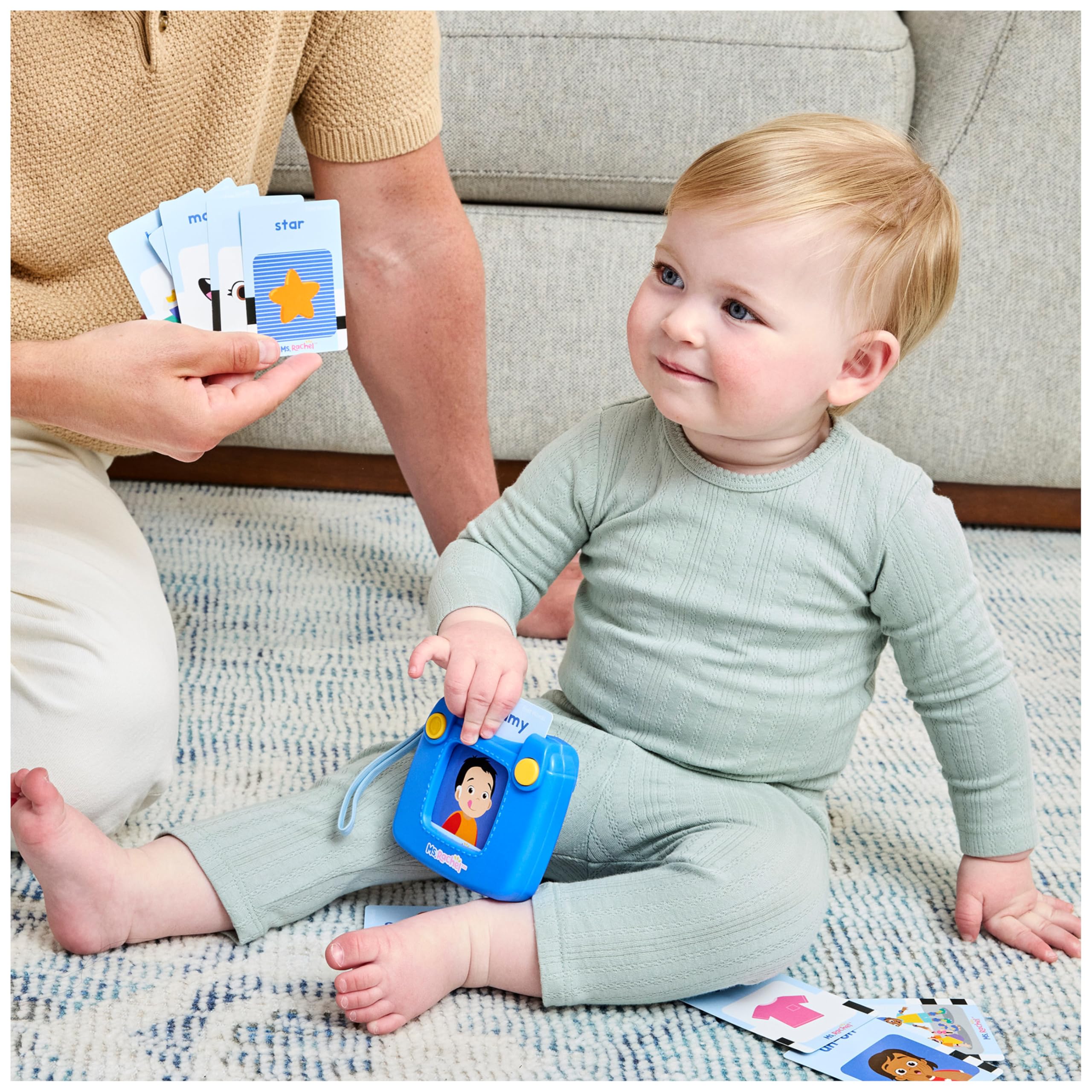 Ms. Rachel First Words Talking Flash Cards - Electronic Learning Reader for Toddlers 1-3 7
