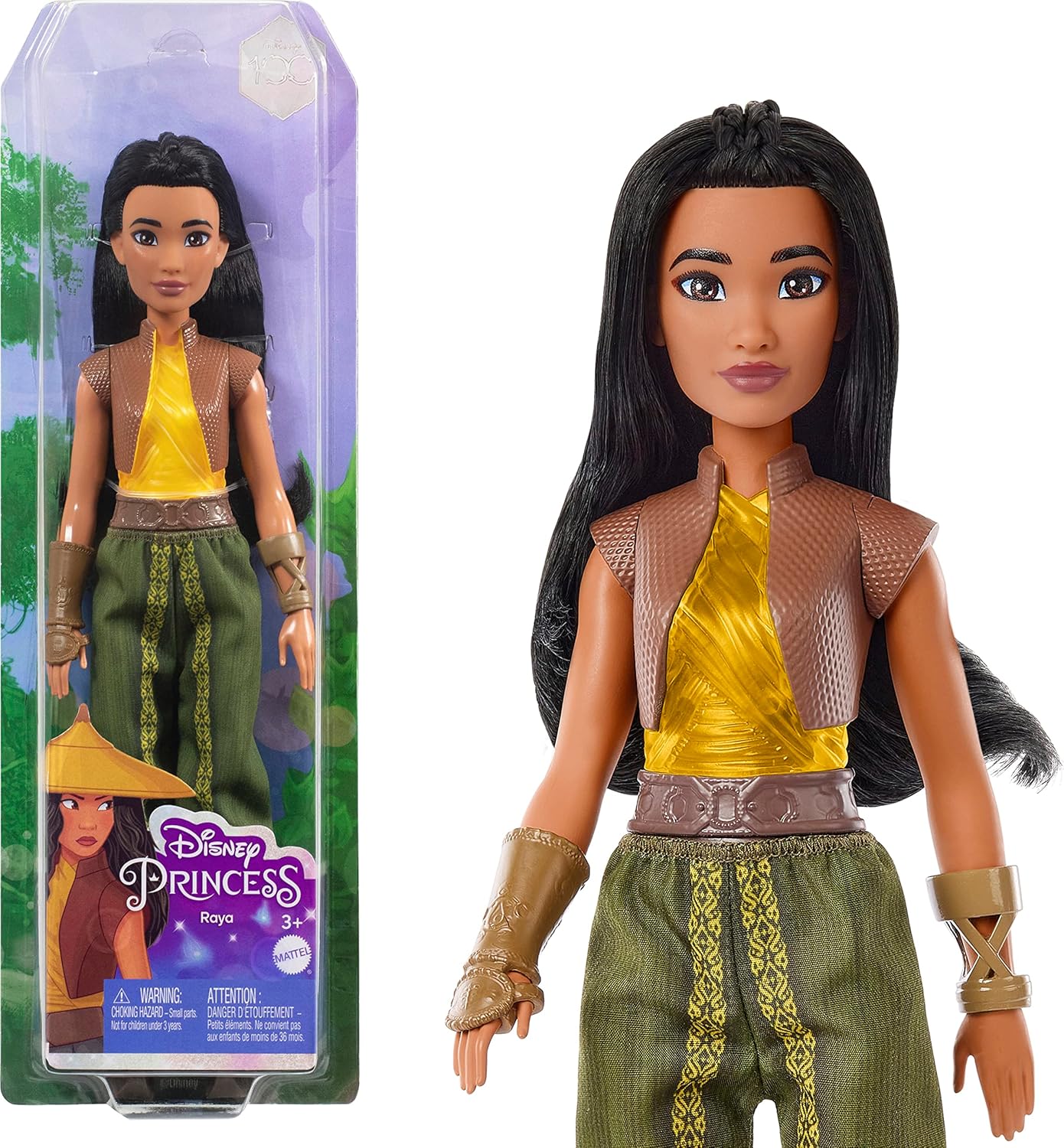 Disney Raya Posable Fashion Doll with Movie-Inspired Outfit and Accessories
