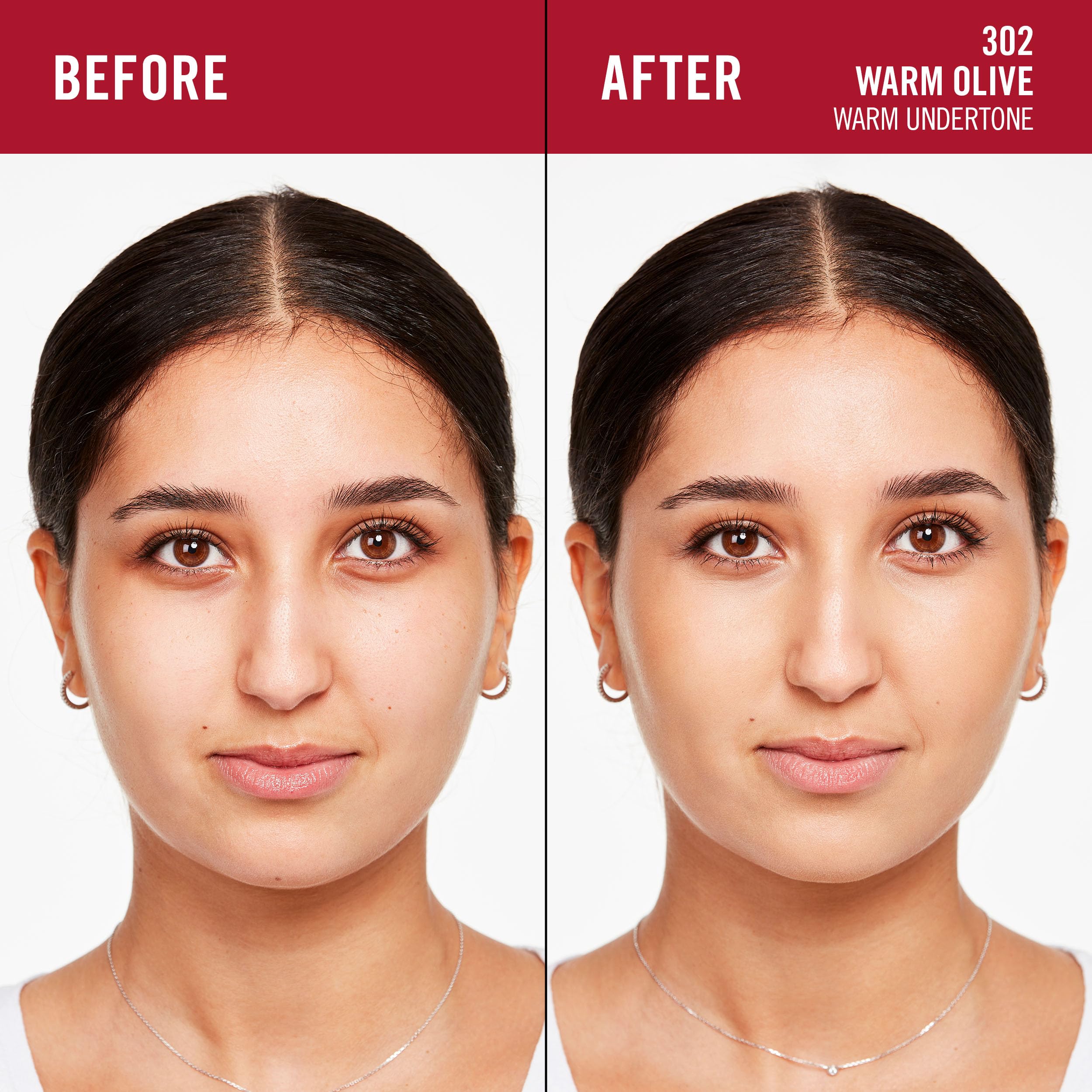 Rimmel - Lasting Finish 35Hr Foundation (Warm Olive 302), Full Coverage, Hydrating, SPF20, Vegan, Cruelty Free 7