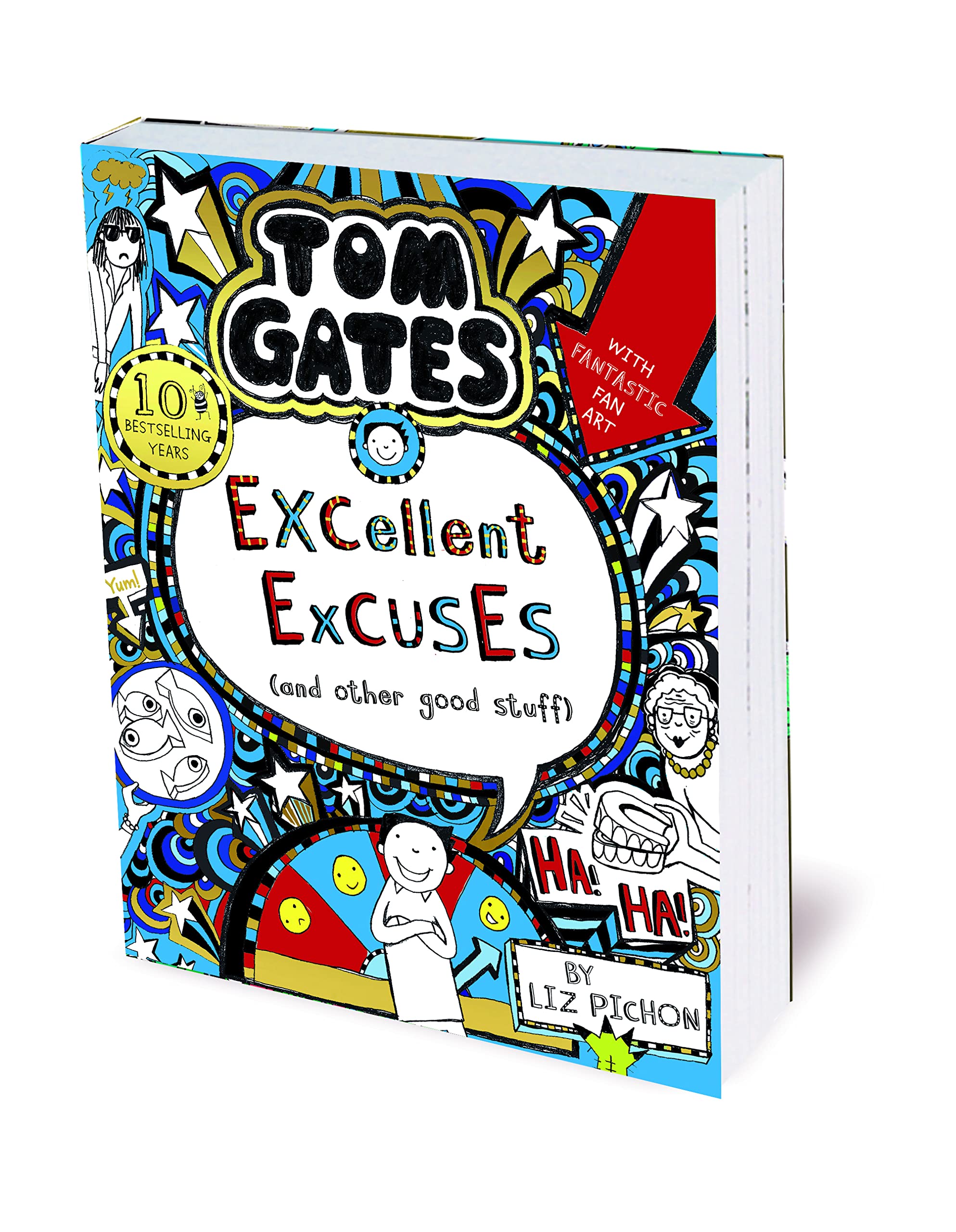 Scholastic Tom Gates: Excellent Excuses (And Other Good Stuff) Paperback | Ages 8-10 2