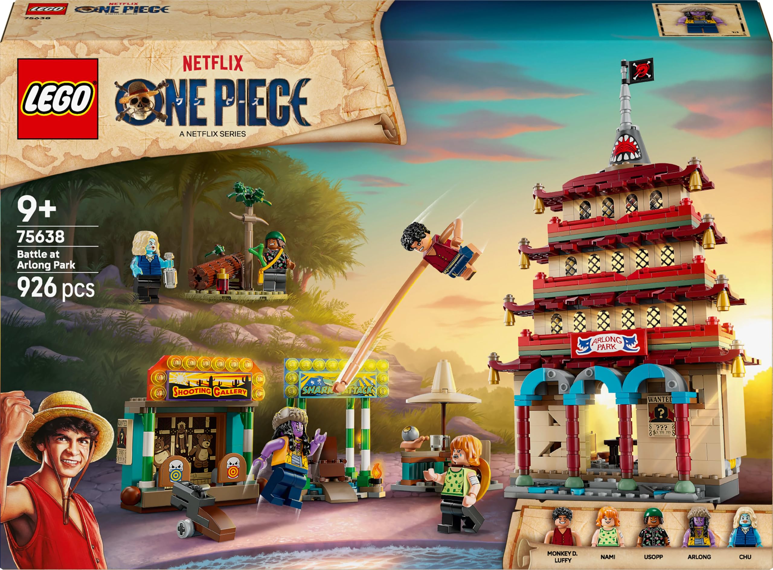 LEGO ONE PIECE Battle at Arlong Park - Interactive Toy with 5 Minifigures i 4