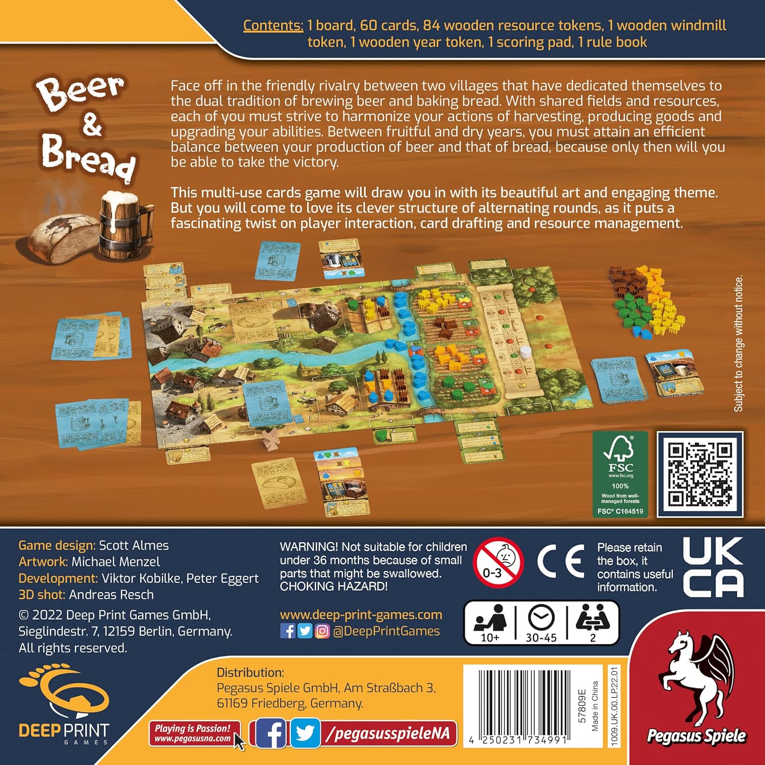 Deep Print Games – Beer &amp; Bread (Englische Ausgabe) [Audio-CD] 4