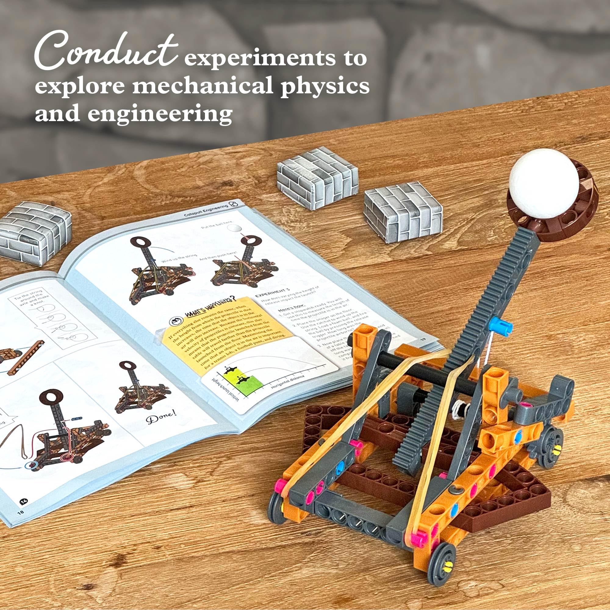Thames & Kosmos Catapult Engineering STEM Maker Kit - Build 6 Models, Ages 8+ 7