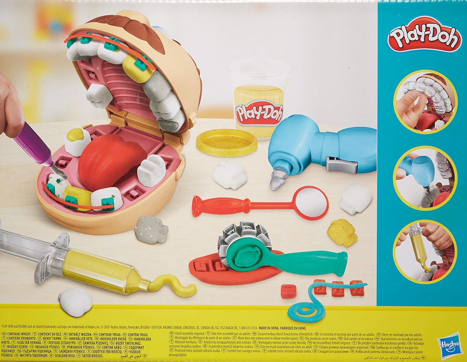 Play-Doh Drill 'n Fill Zahnarzt – Zahnarzt-Spielset für Kinder ab 3 Jahren 15