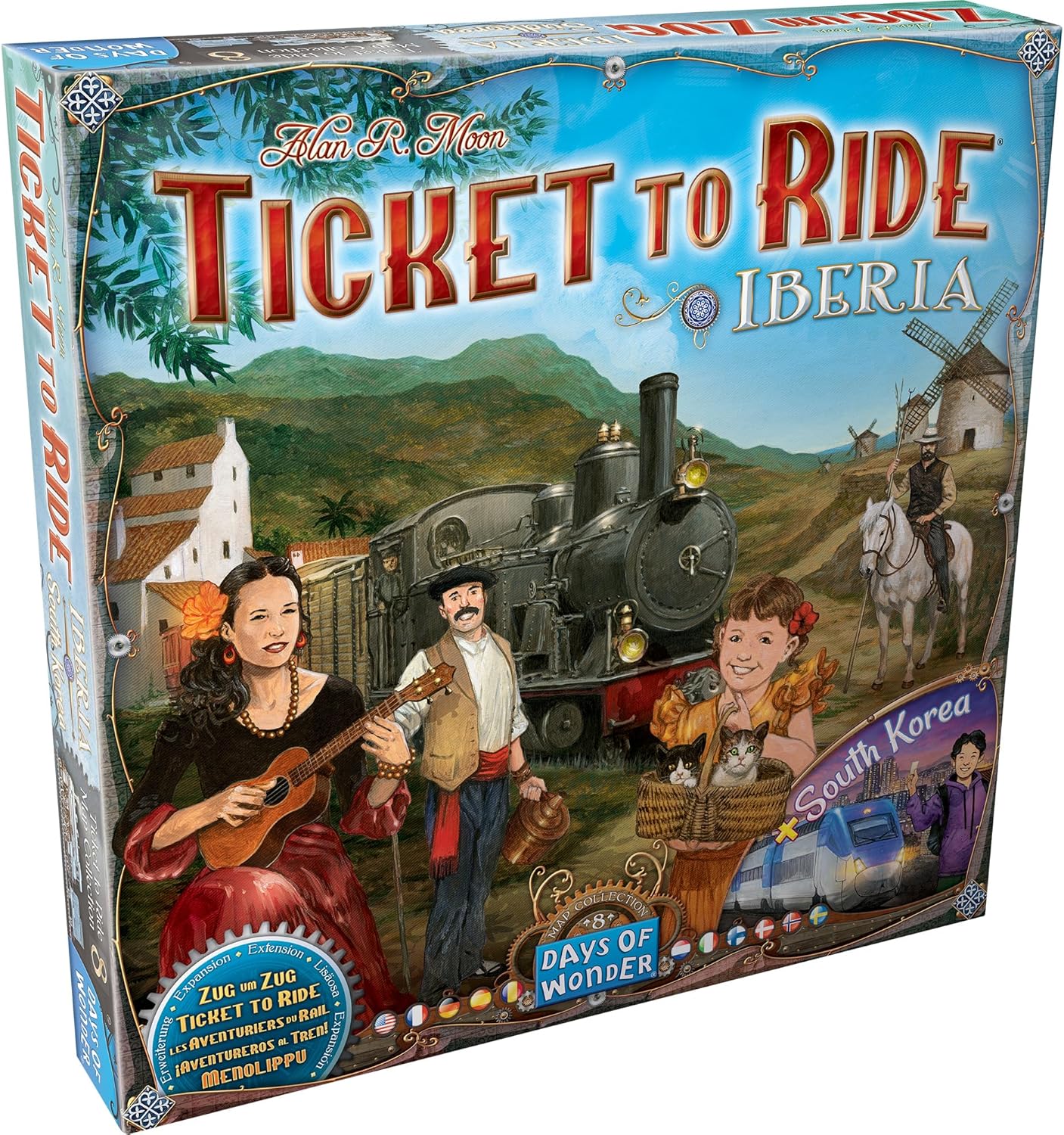 Asmodee Ticket to Ride 3rd Map Collection Expansion